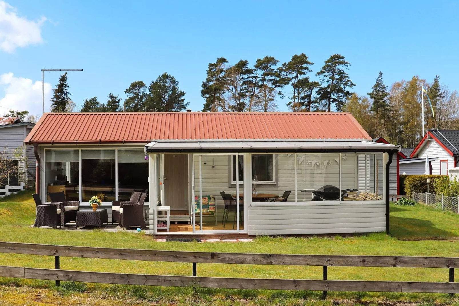 Maison de vacances pour 5 a MELLBYSTRAND-Extérieur