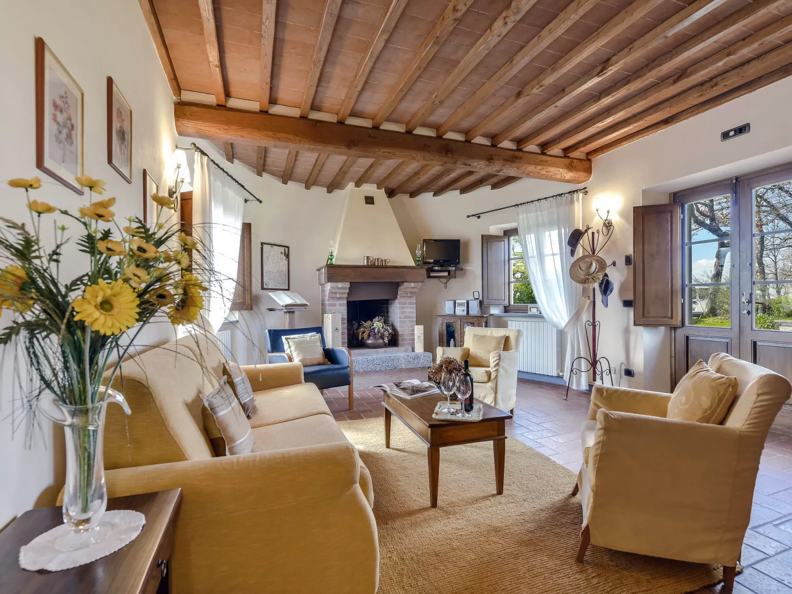 Villa del Poggio-Dedans