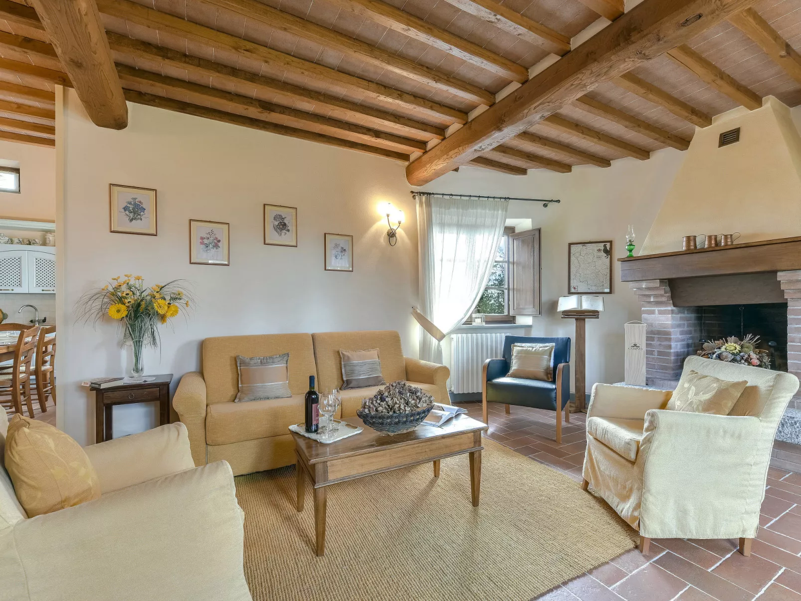 Villa del Poggio-Dedans