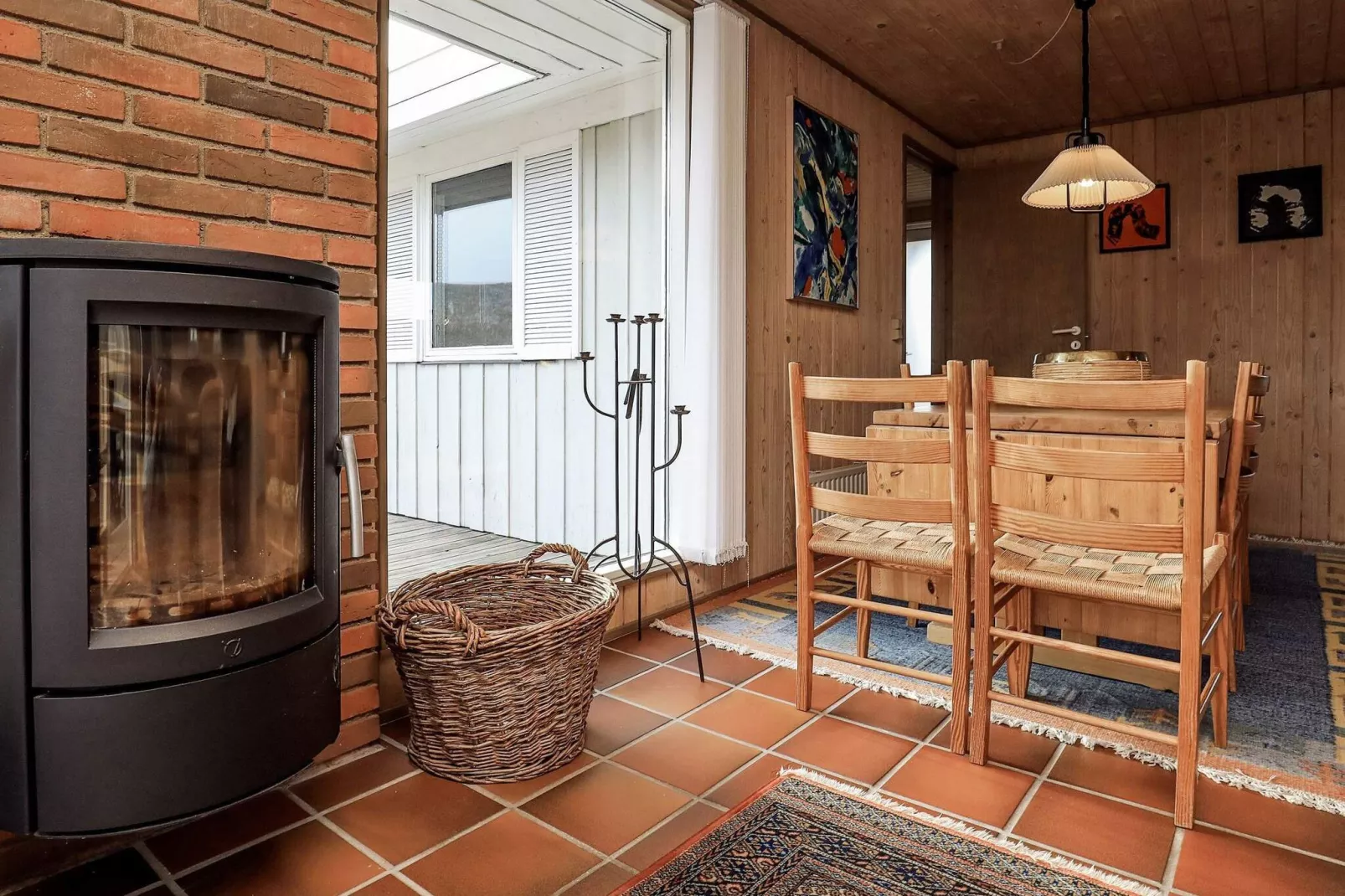 Maison de vacances pour 5 a Hvide Sande-Intérieur