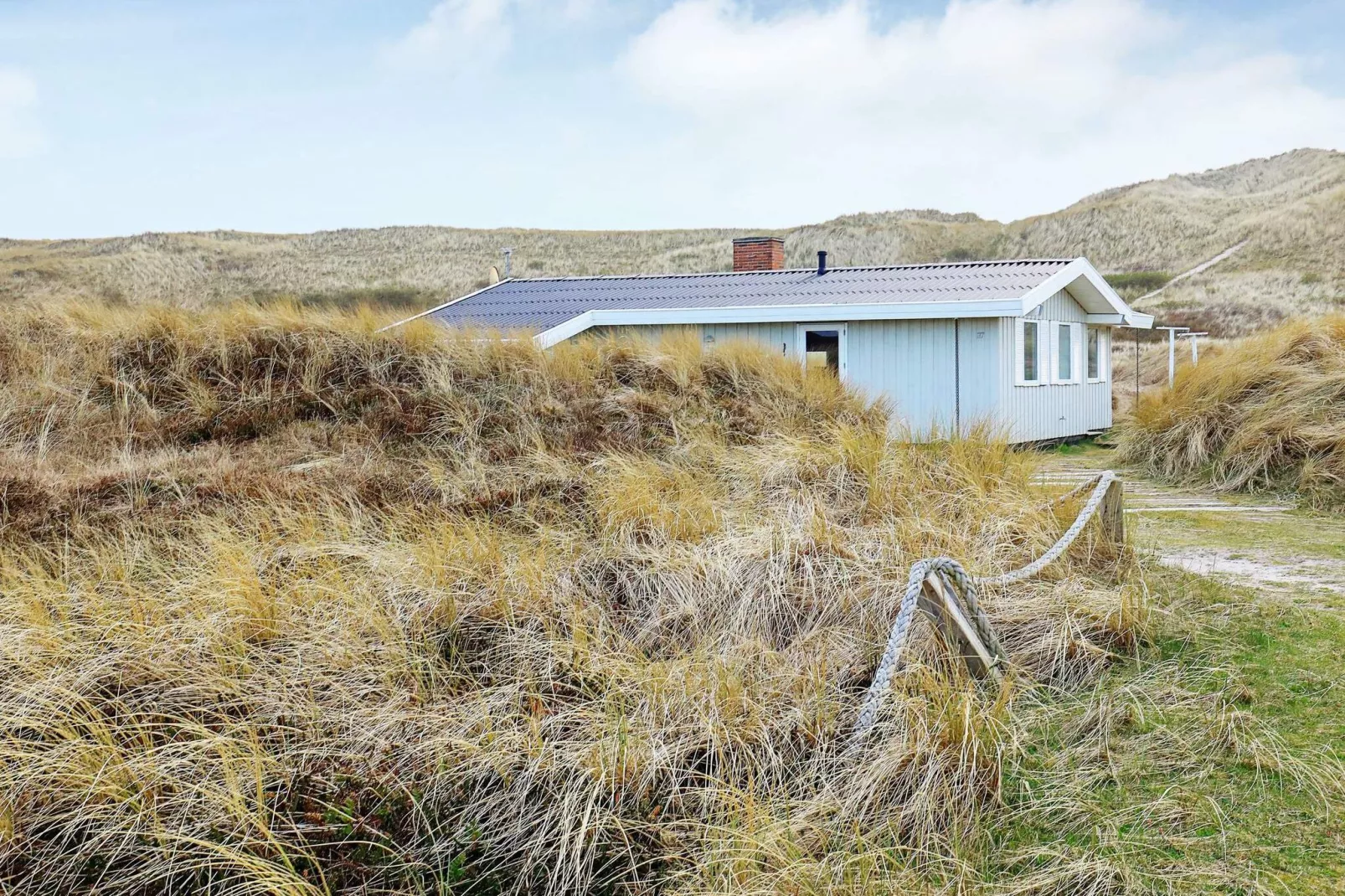 Maison de vacances pour 5 a Hvide Sande-Vue