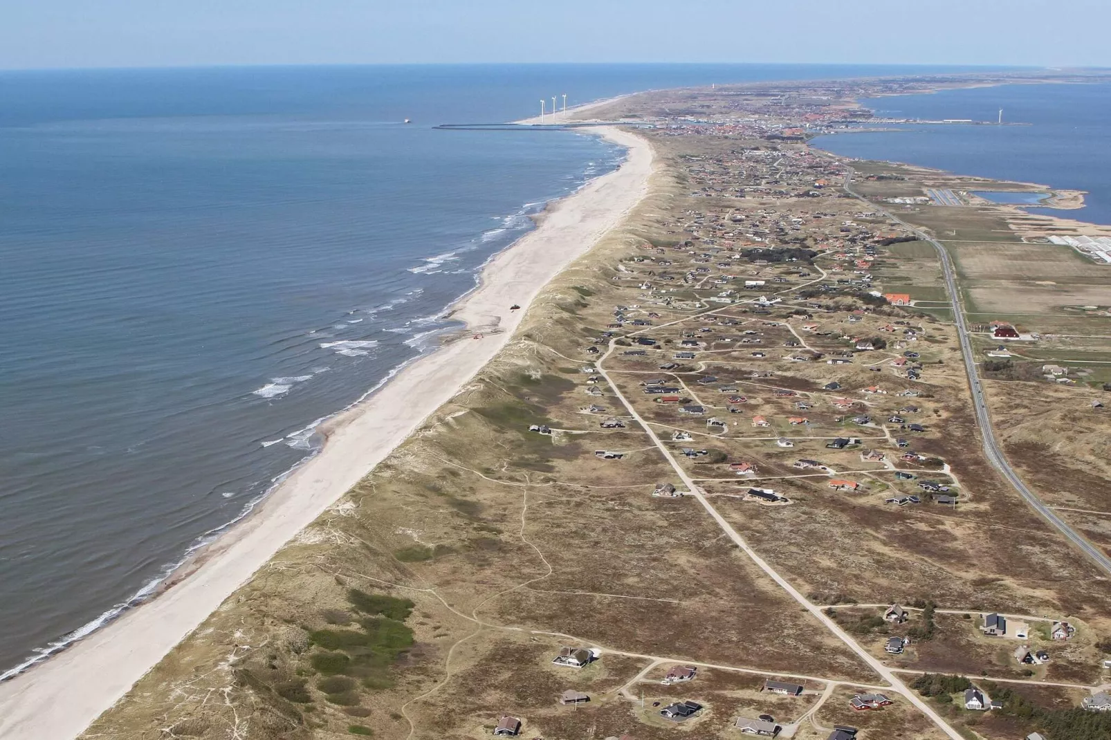 Maison de vacances pour 5 a Hvide Sande-Vue