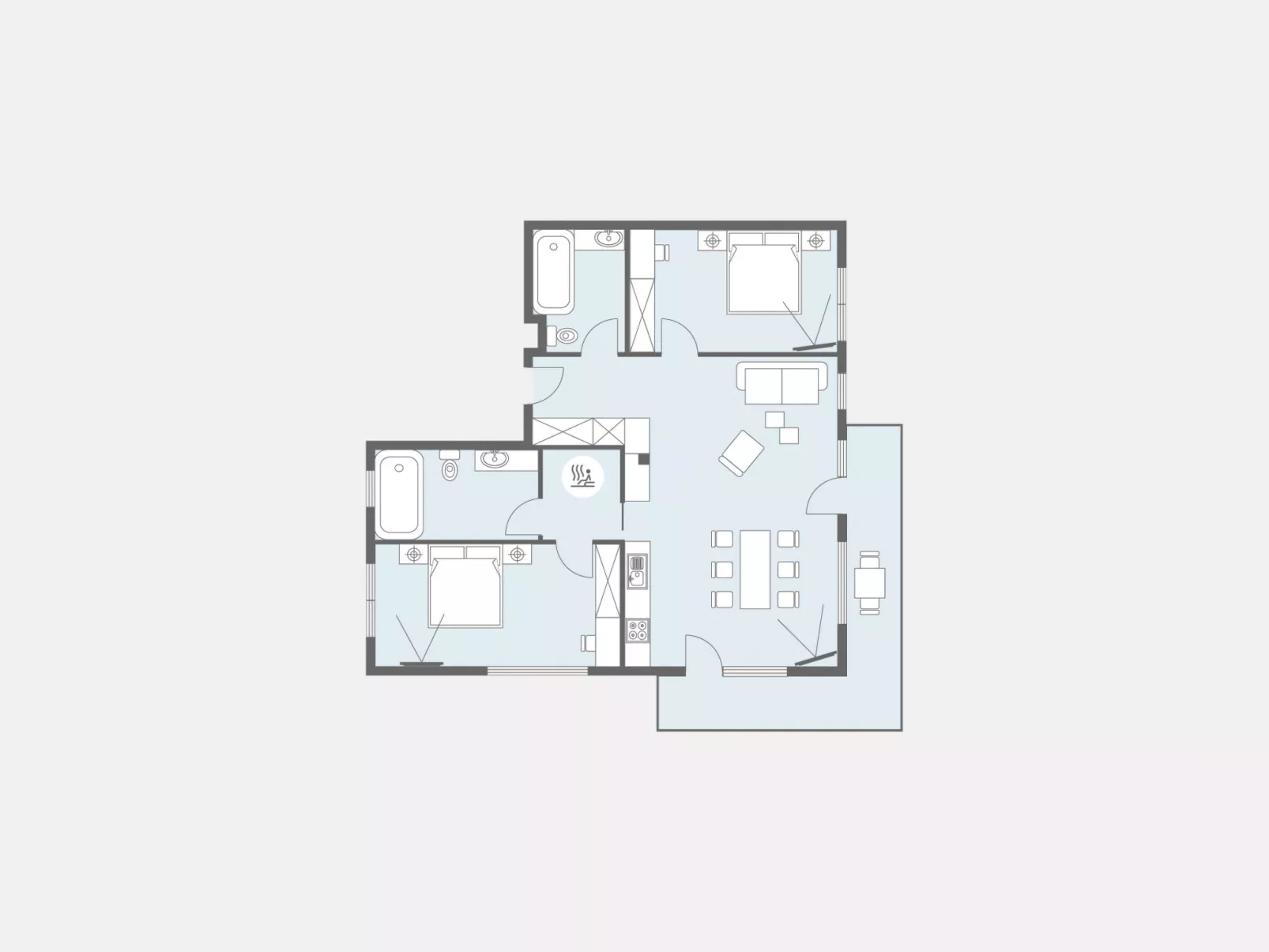 Bergschnucke Homes-Inside