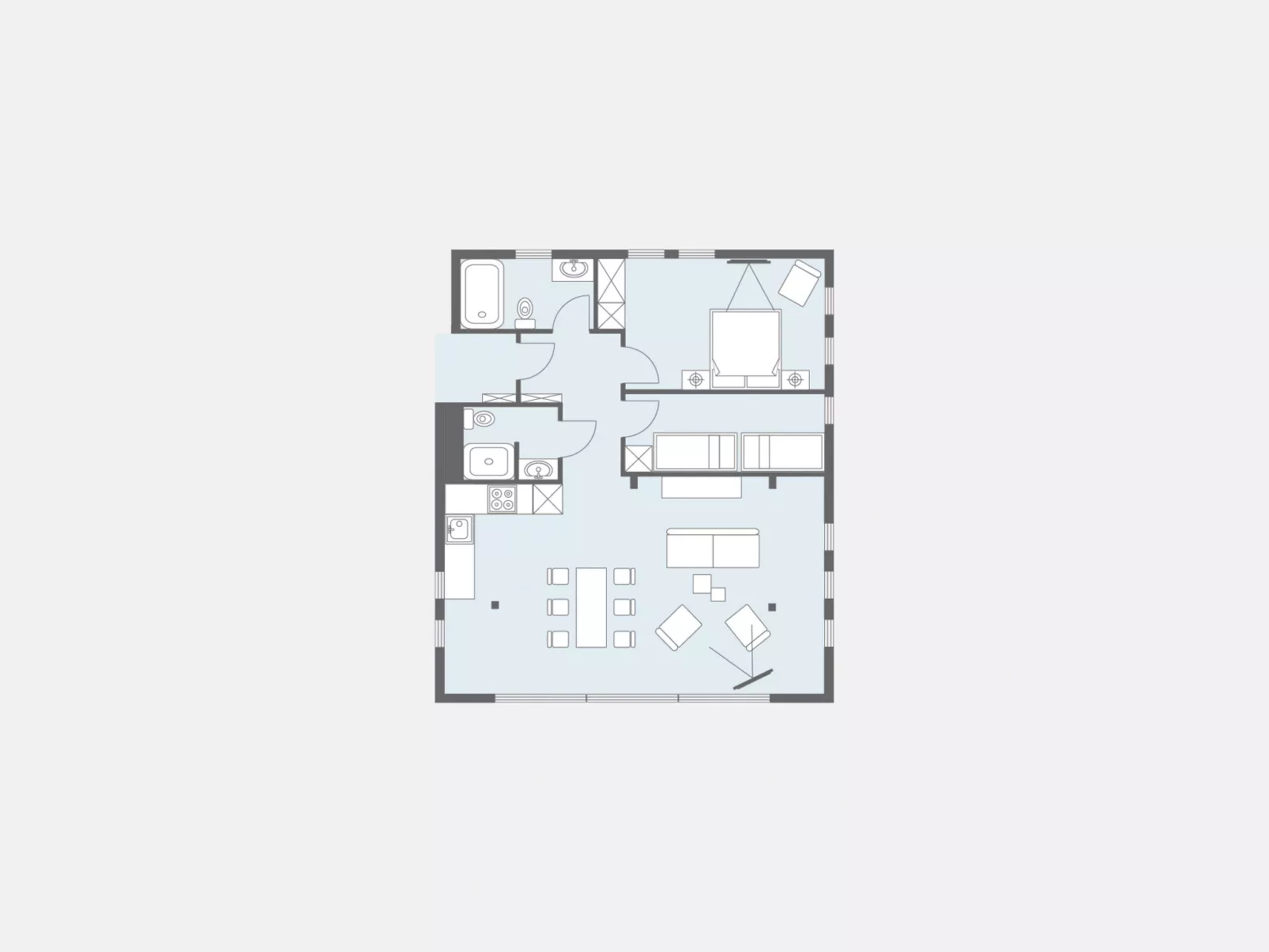 Bergschnucke Homes-Inside