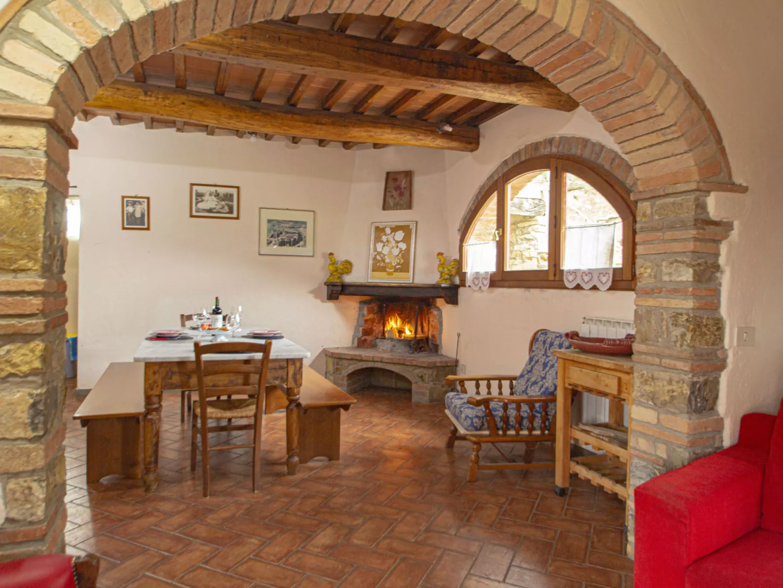 Badia a Passignano-Drinnen