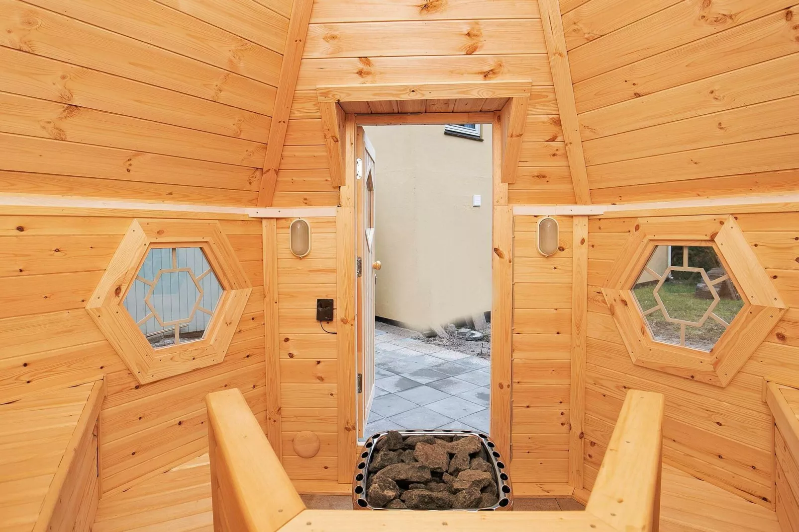 7 person holiday home in Jerup-Sauna
