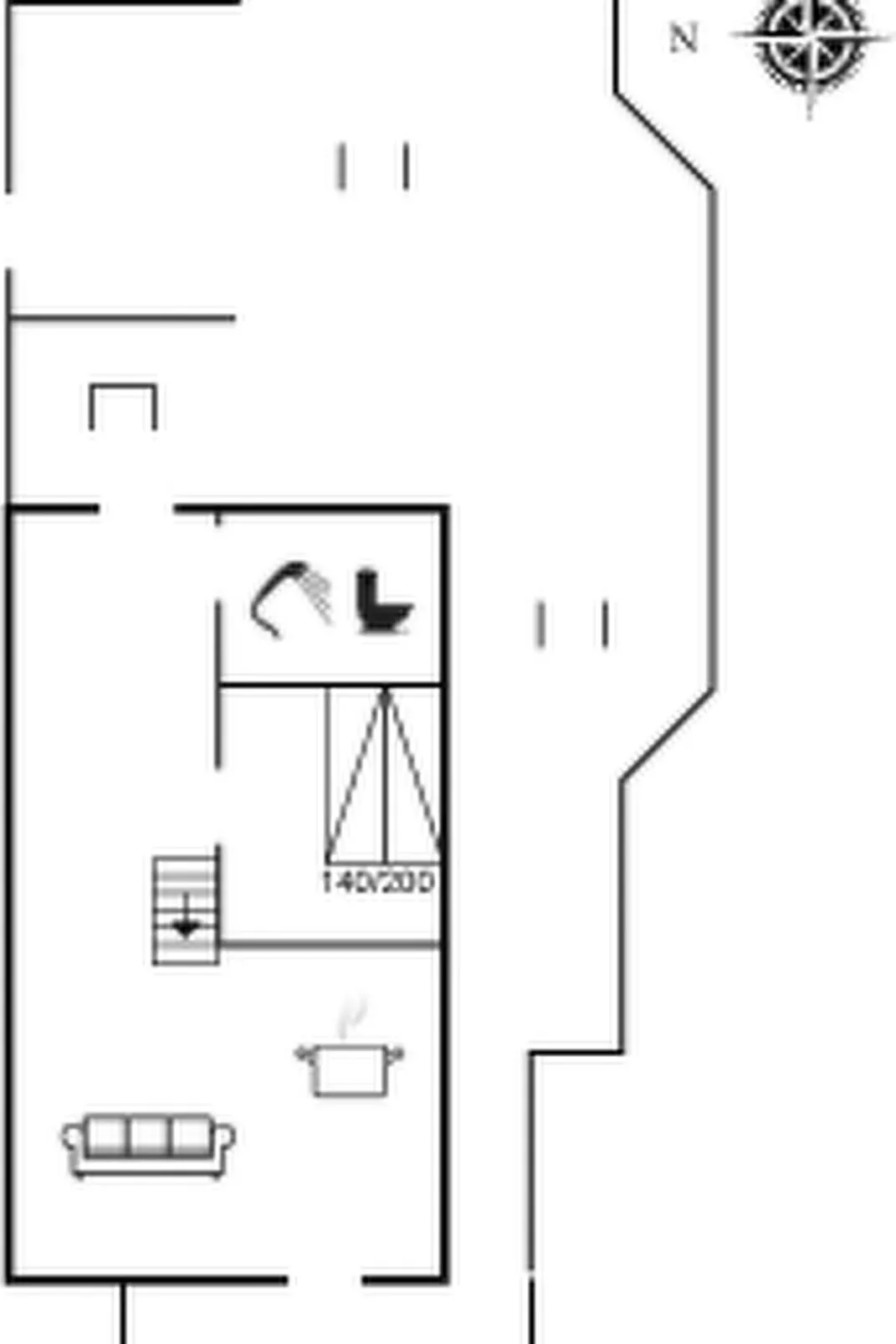 "Byrial" - 200m from the sea-Inside