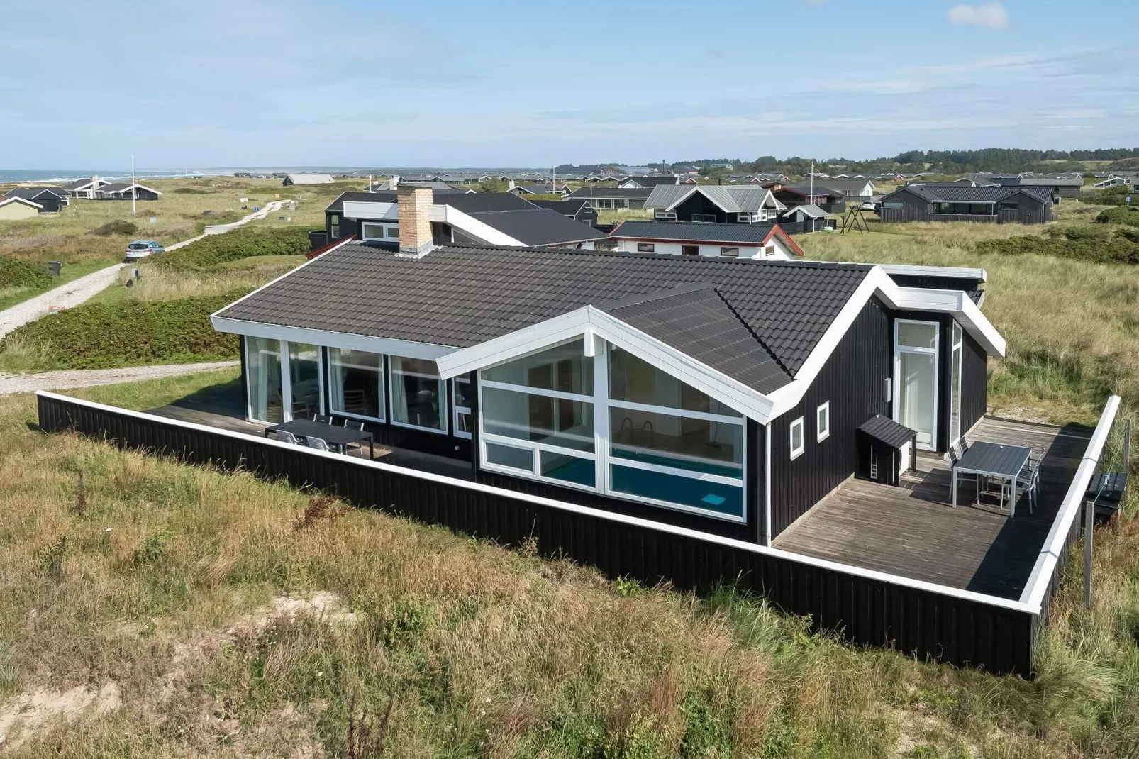Maison de vacances pour 8 a Hjørring