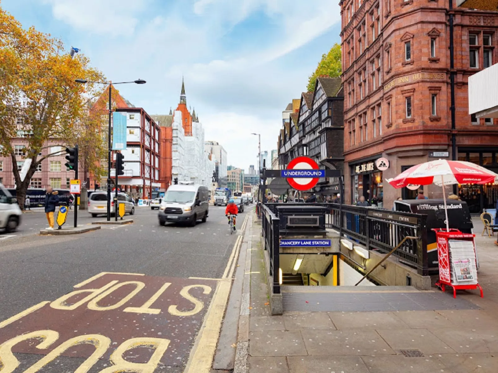Chancery Lane, Central London-Outside