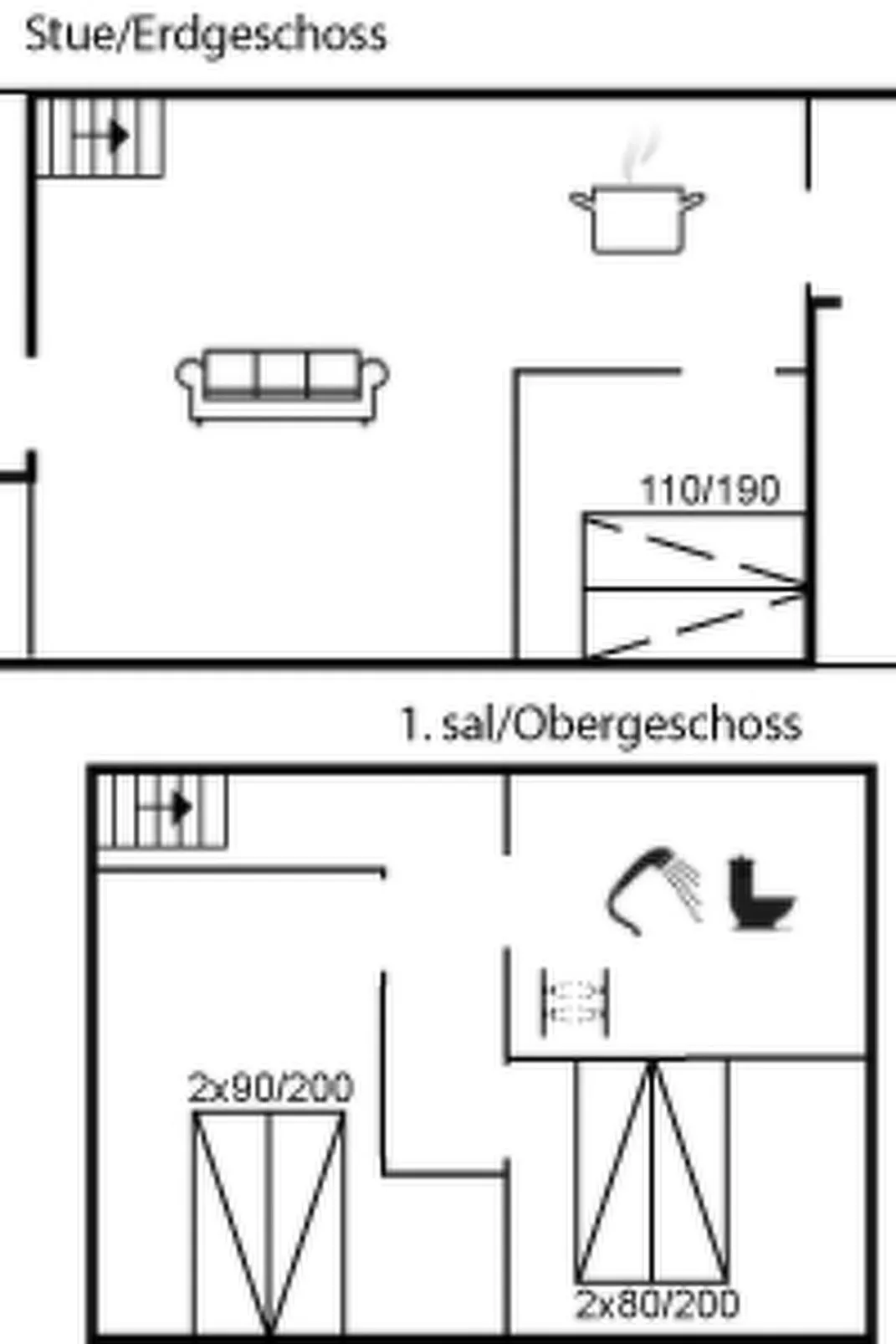 "Arabella" - 2.3km from the sea-Inside