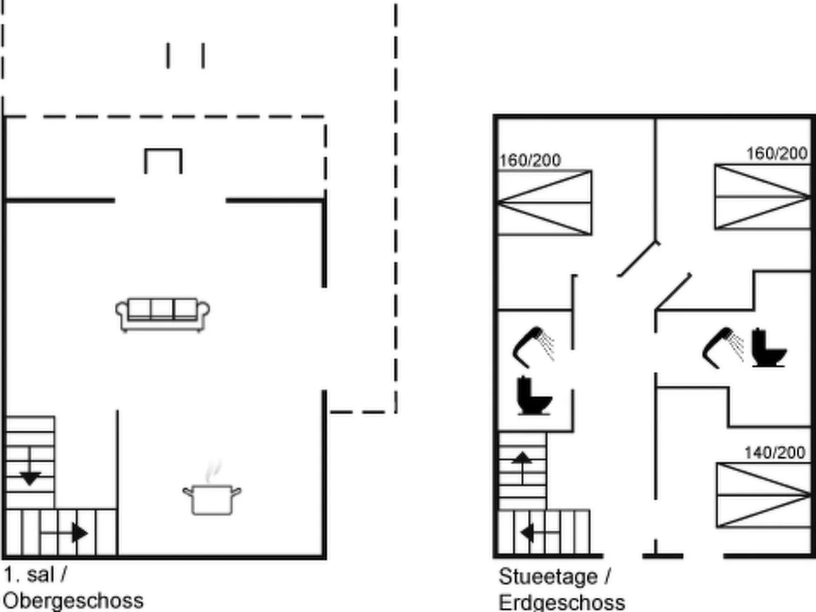 "Anabel" - 500m from the sea-Inside