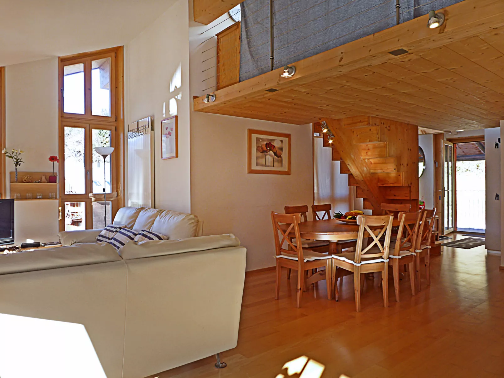 inside