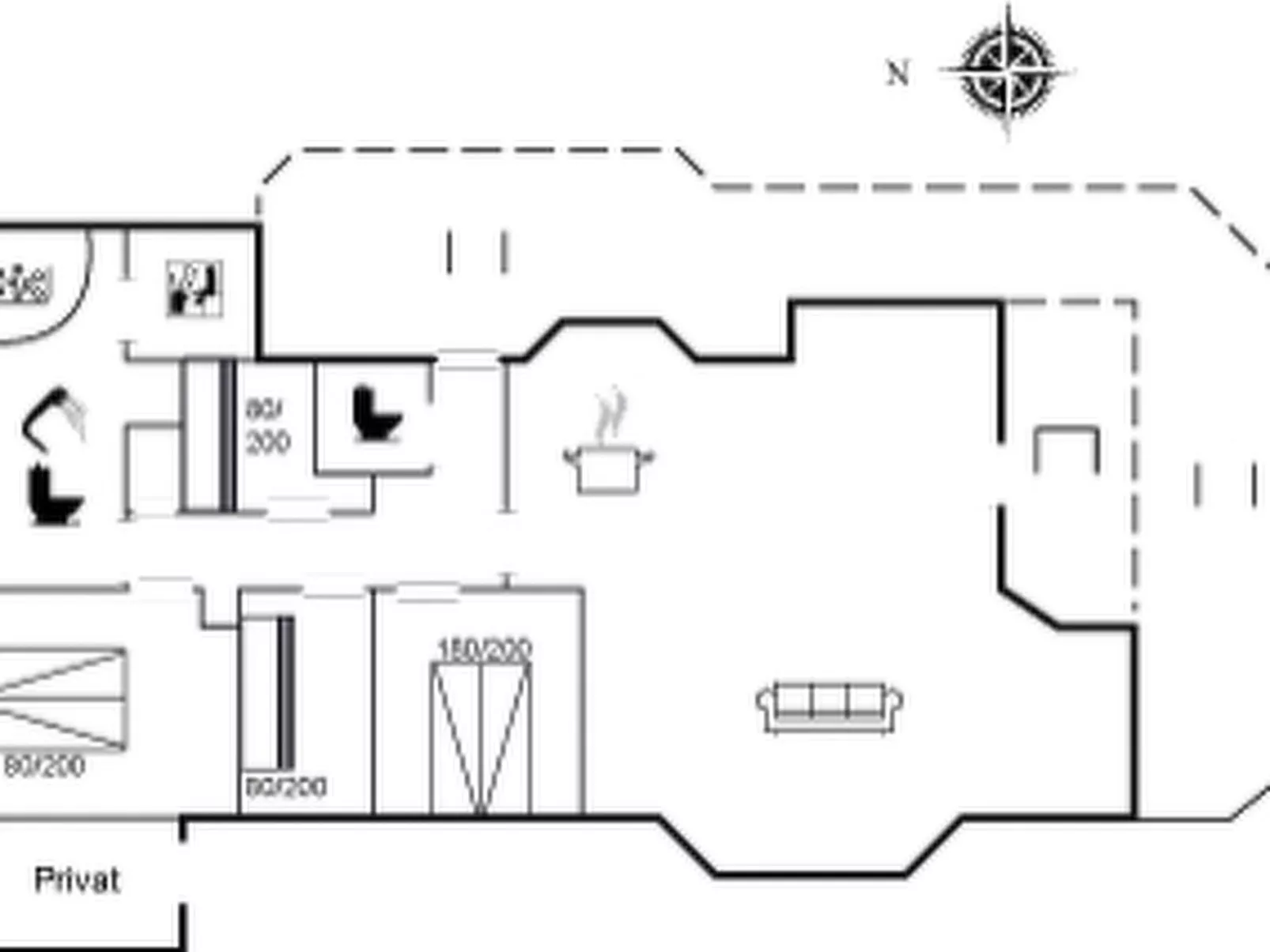 "Isulf" - 400m from the sea-Inside