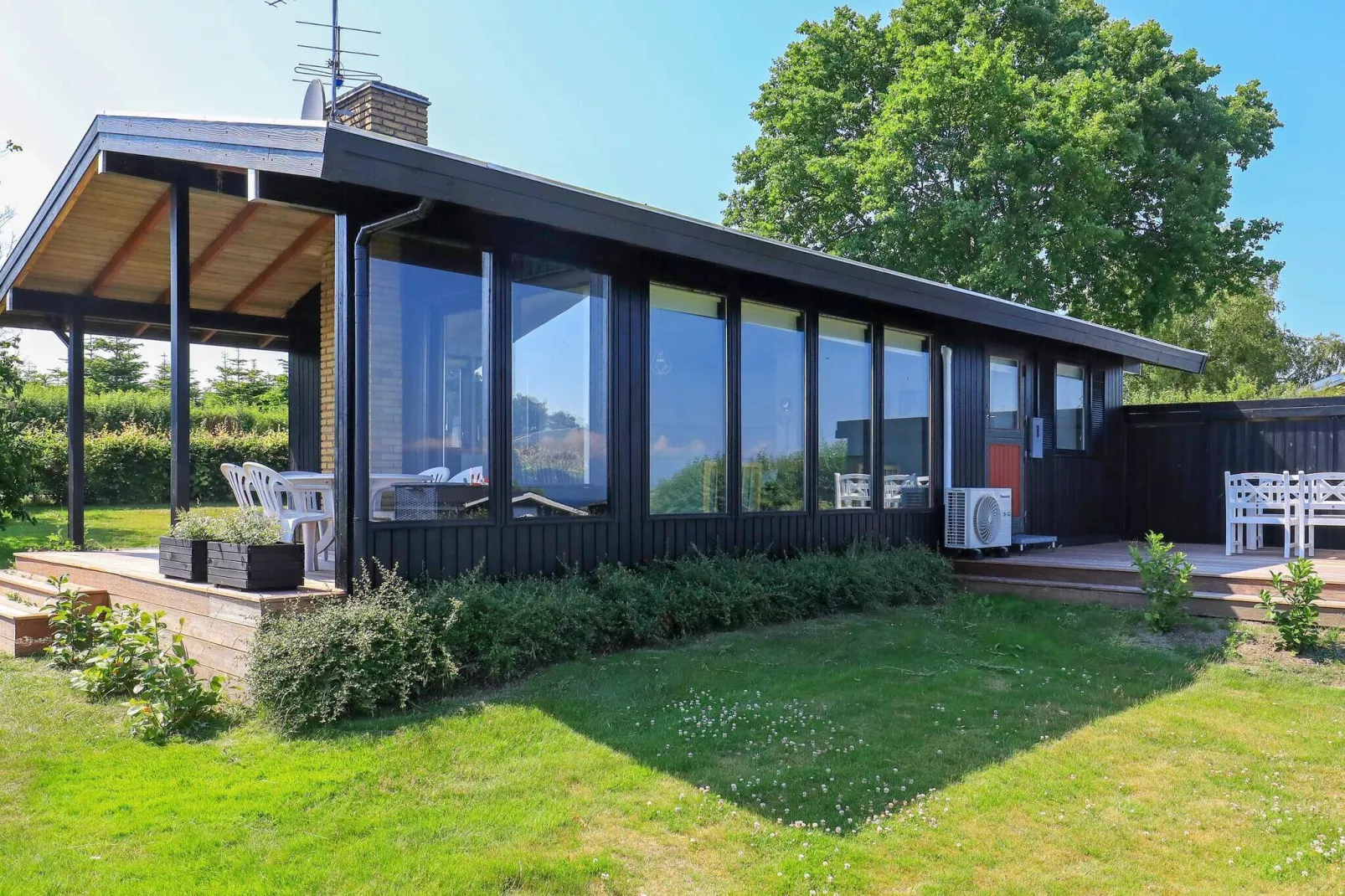 6 Personen Ferienhaus in Hesselager-Aussicht