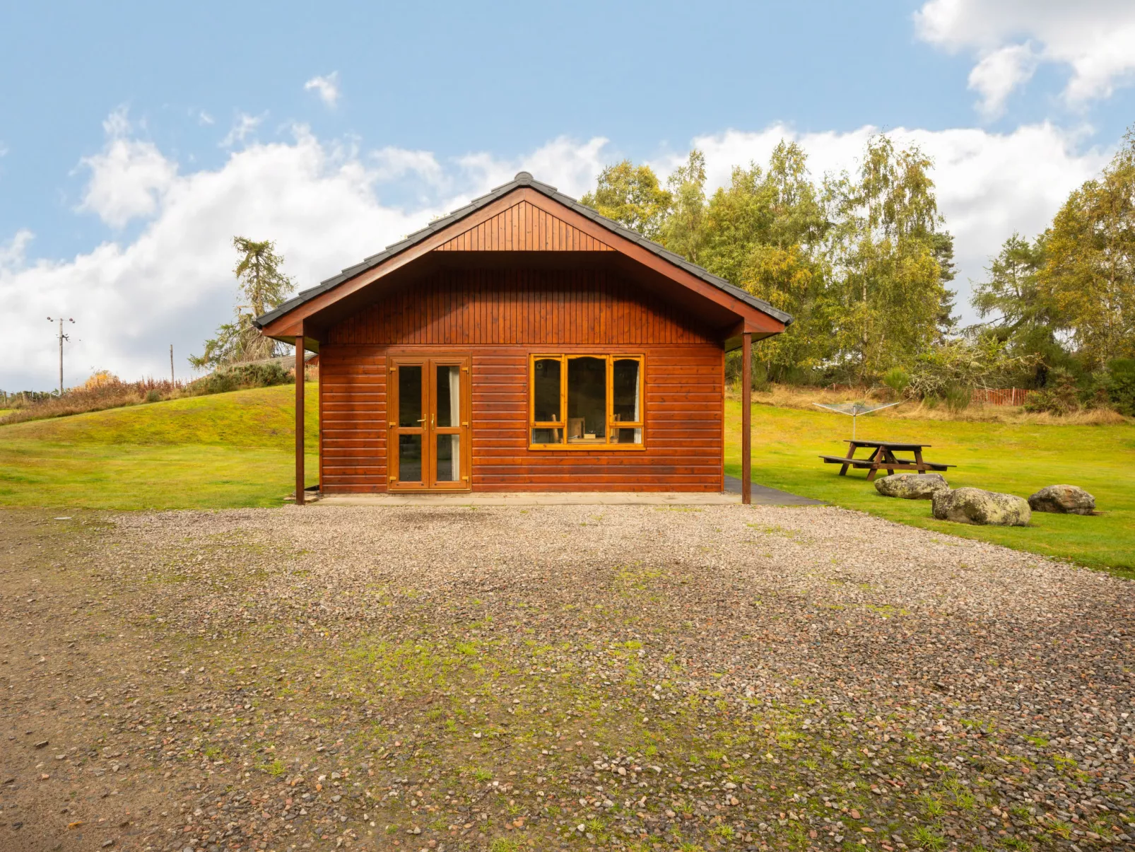 Loch Meiklie 3 bed-Outside