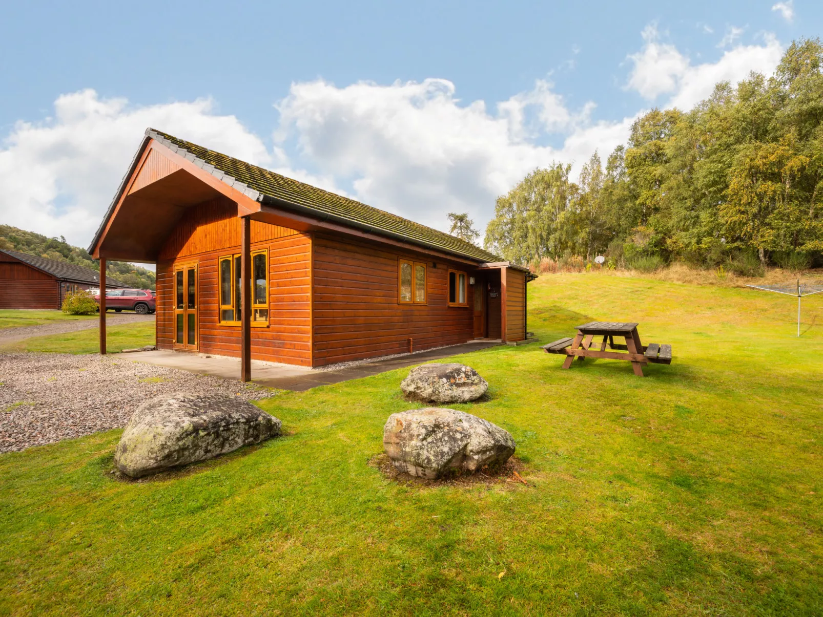 Loch Meiklie 3 bed-Outside