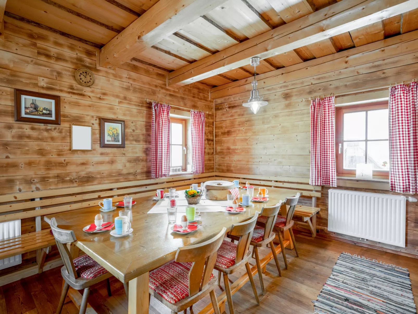 Steiners Blockhütte-Inside