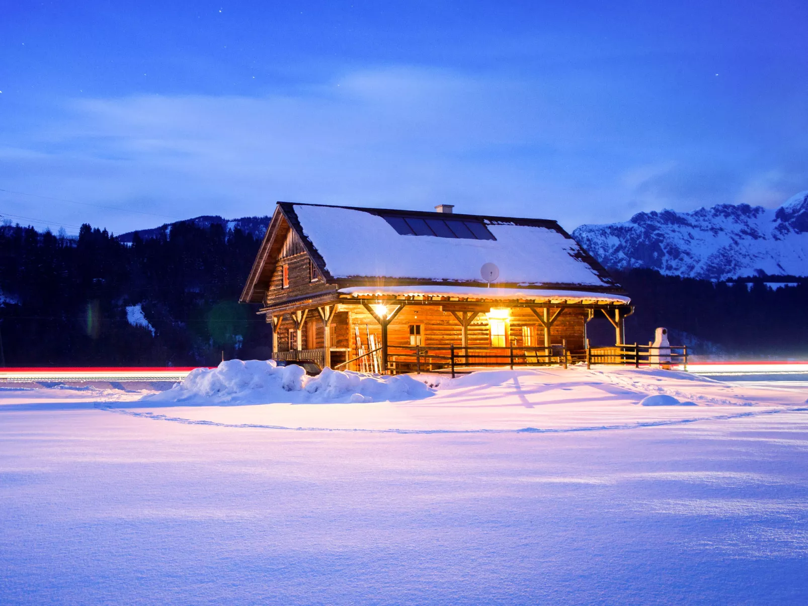 Steiners Blockhütte-Outside