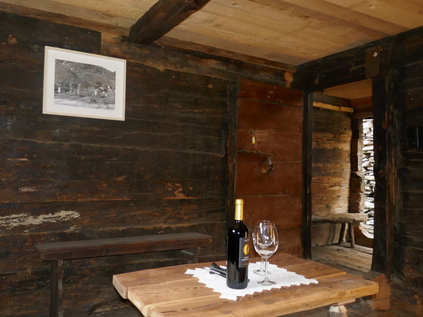 Rustico La Dimora-Drinnen