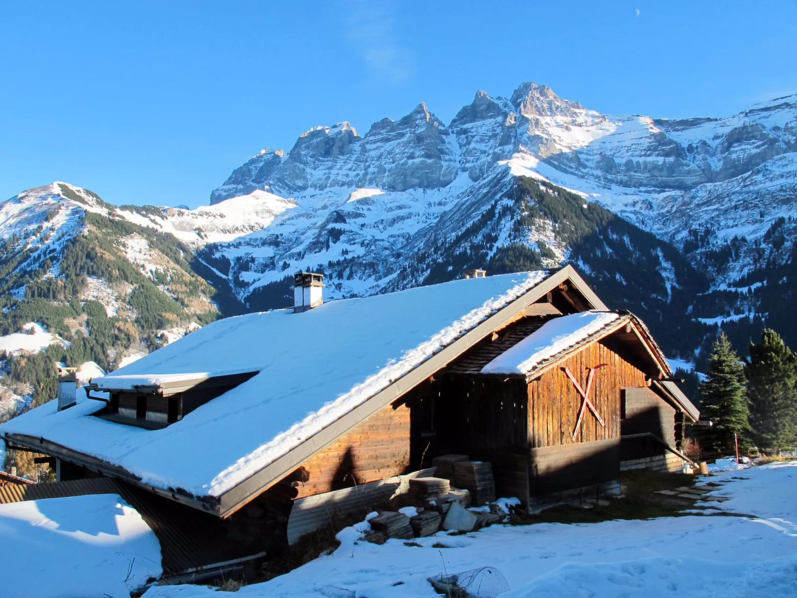 Chalet Anthamatten-Outside
