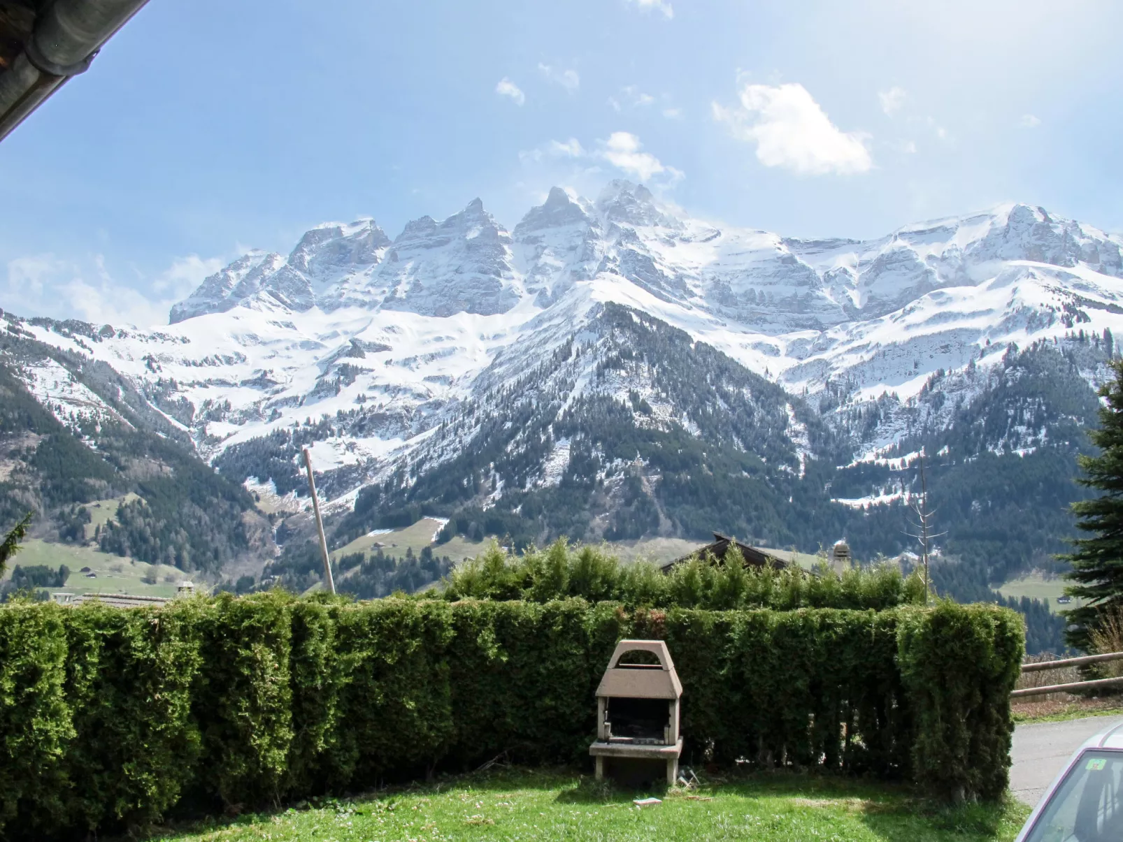 Chalet Anthamatten-Draußen