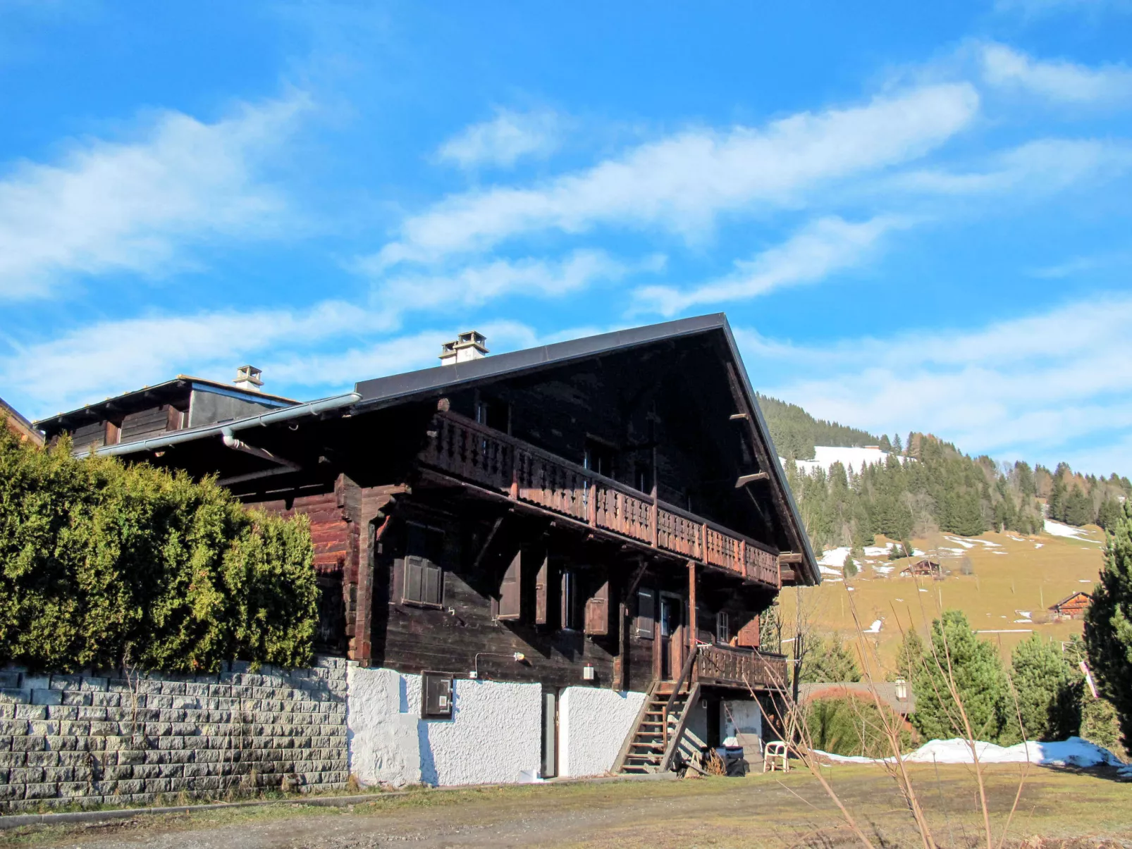 Chalet Anthamatten-Draußen