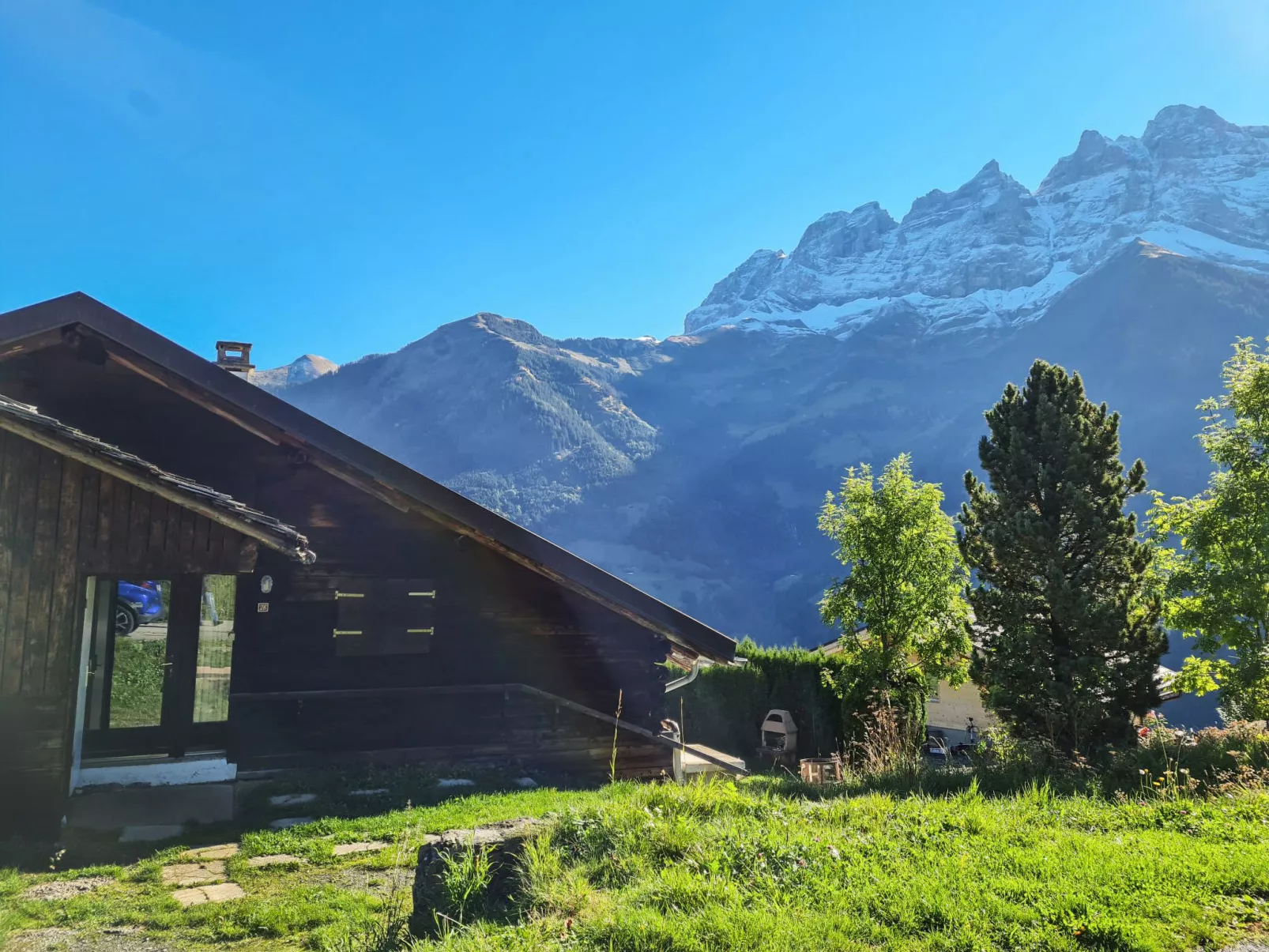 Chalet Anthamatten-Draußen