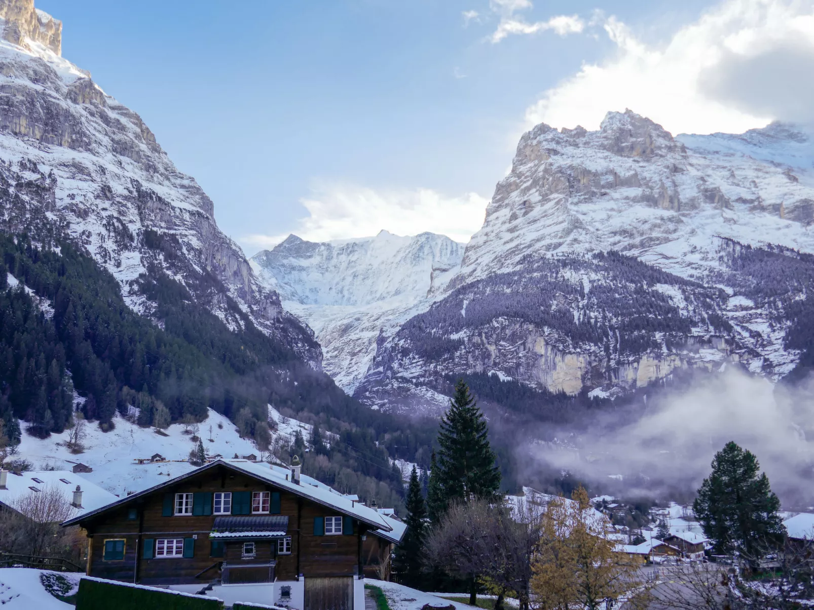 Chalet Wyssefluh-Draußen