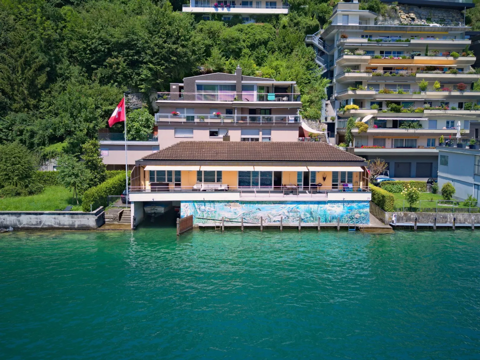 Seestern direkt am See-Outside