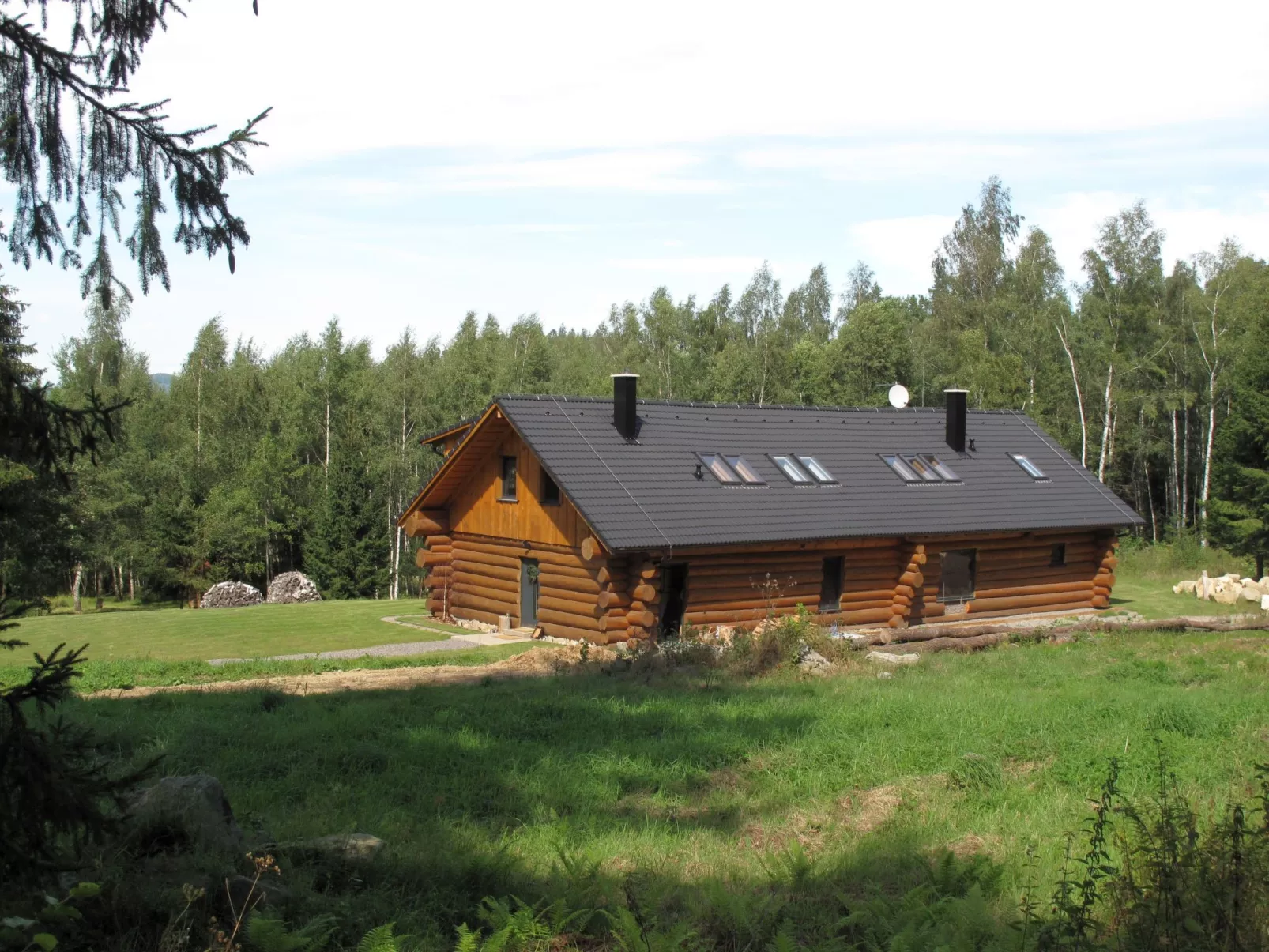 Srub Kuří-Draußen