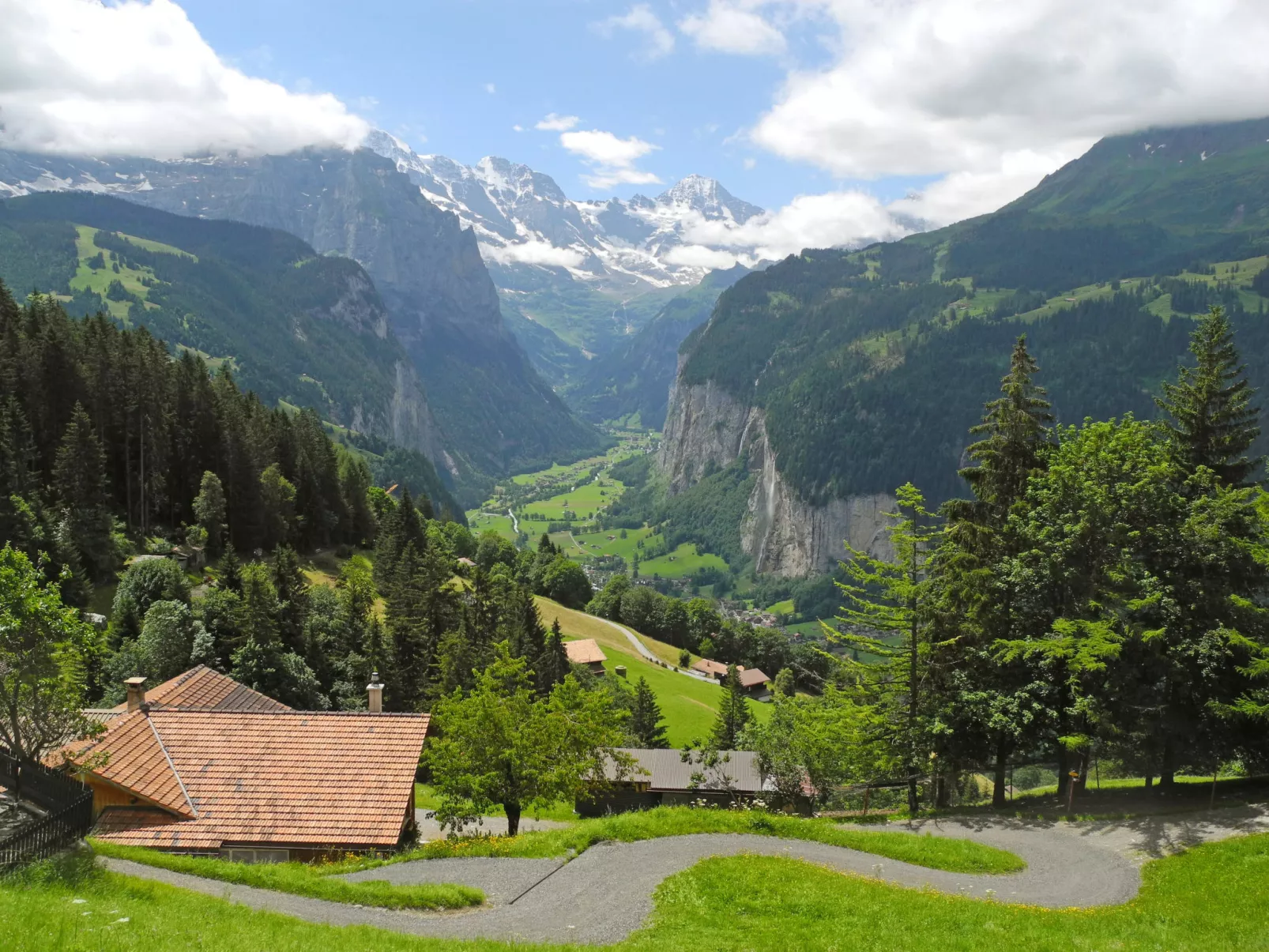 Jungfrau a d Ledi-Draußen