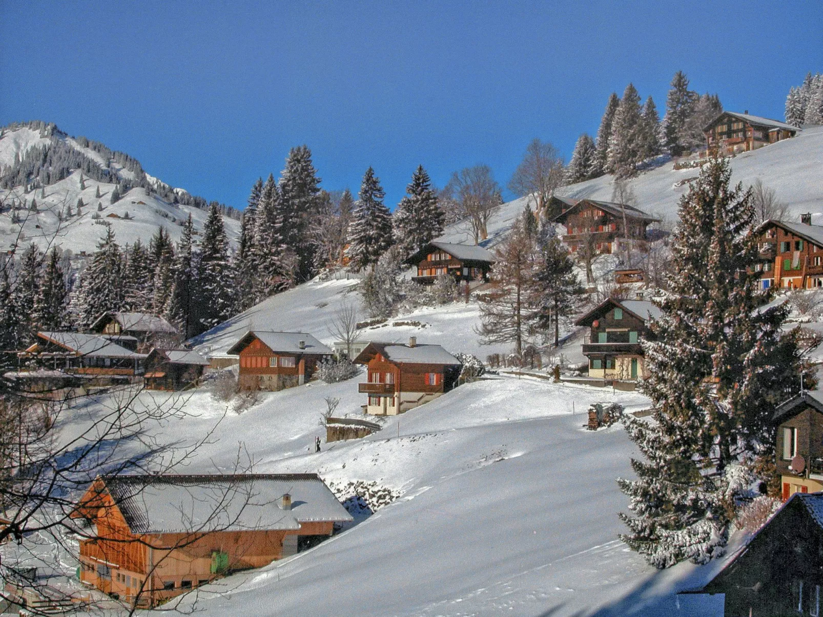 Jungfrau a d Ledi-Draußen