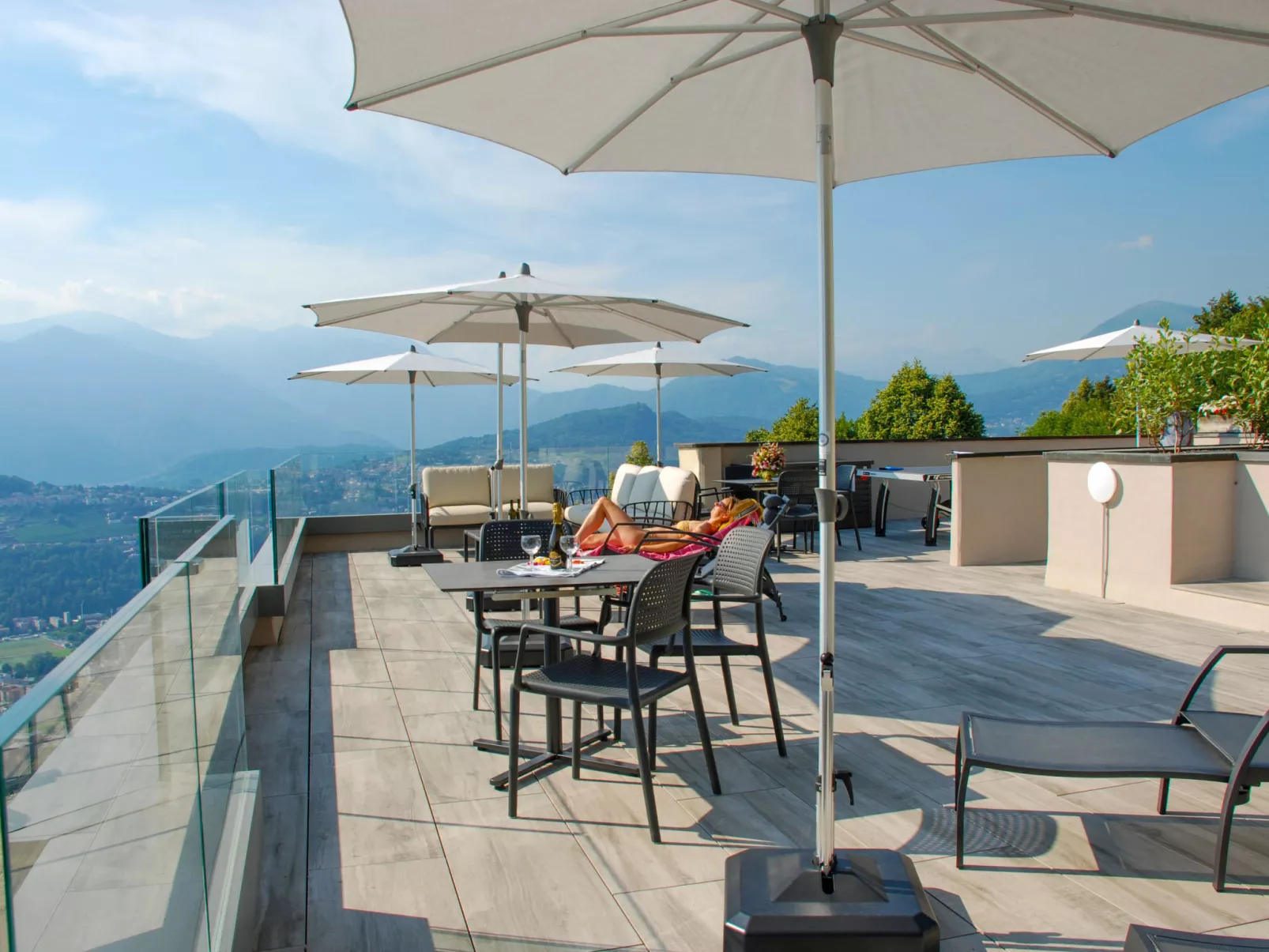 Residenza Monte Bré - Apt.304 Haus2-Draußen
