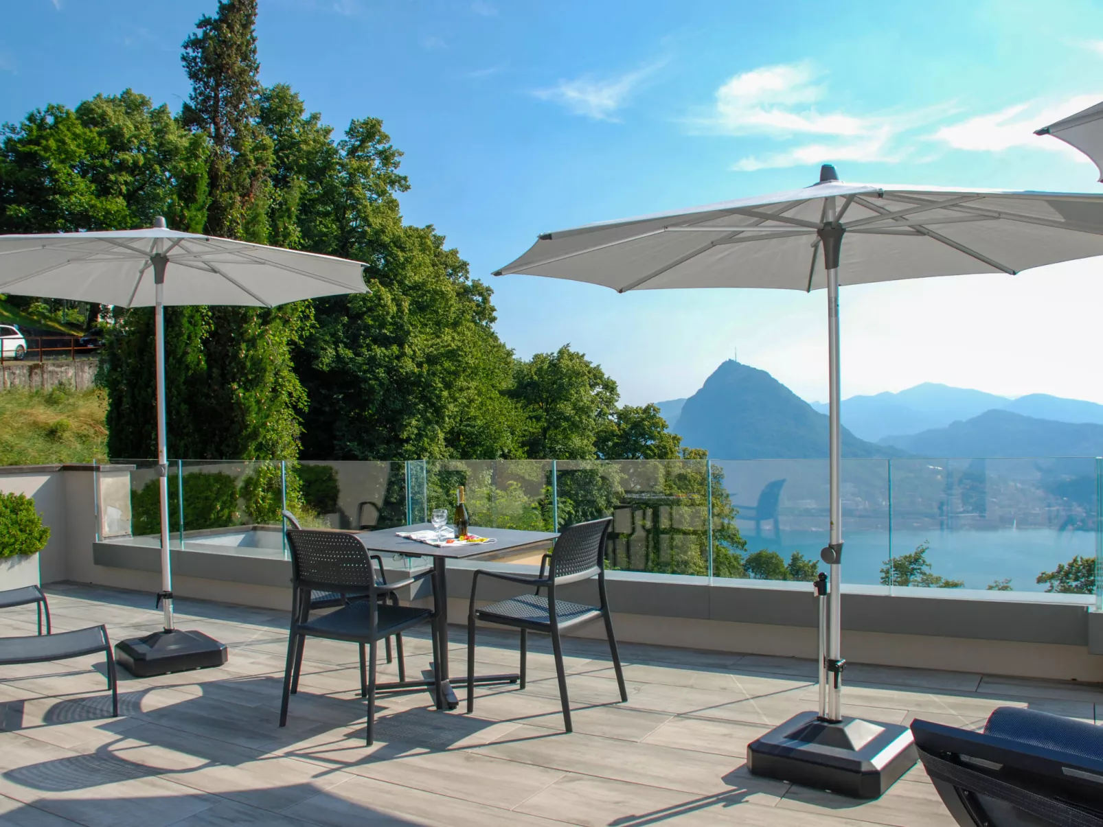 Residenza Monte Bré - Apt.304 Haus2-Draußen