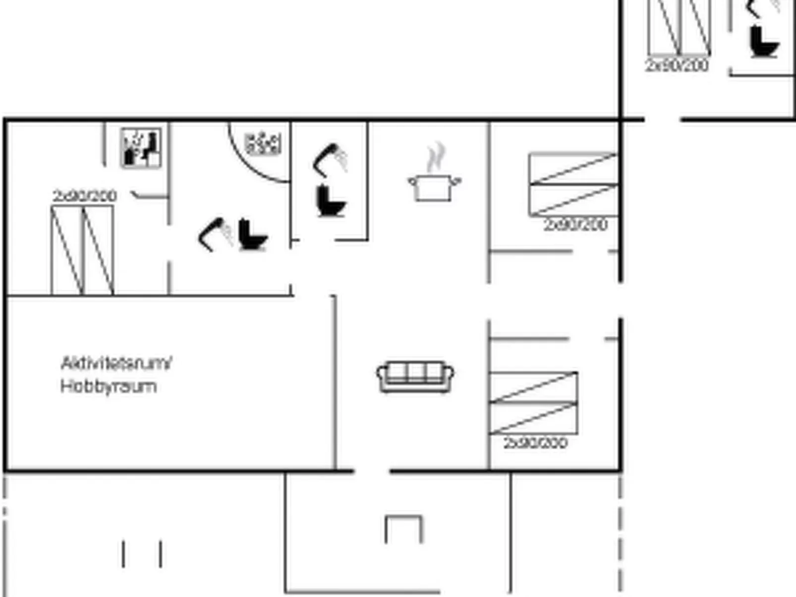 "Sunna" - 500m from the sea-Inside