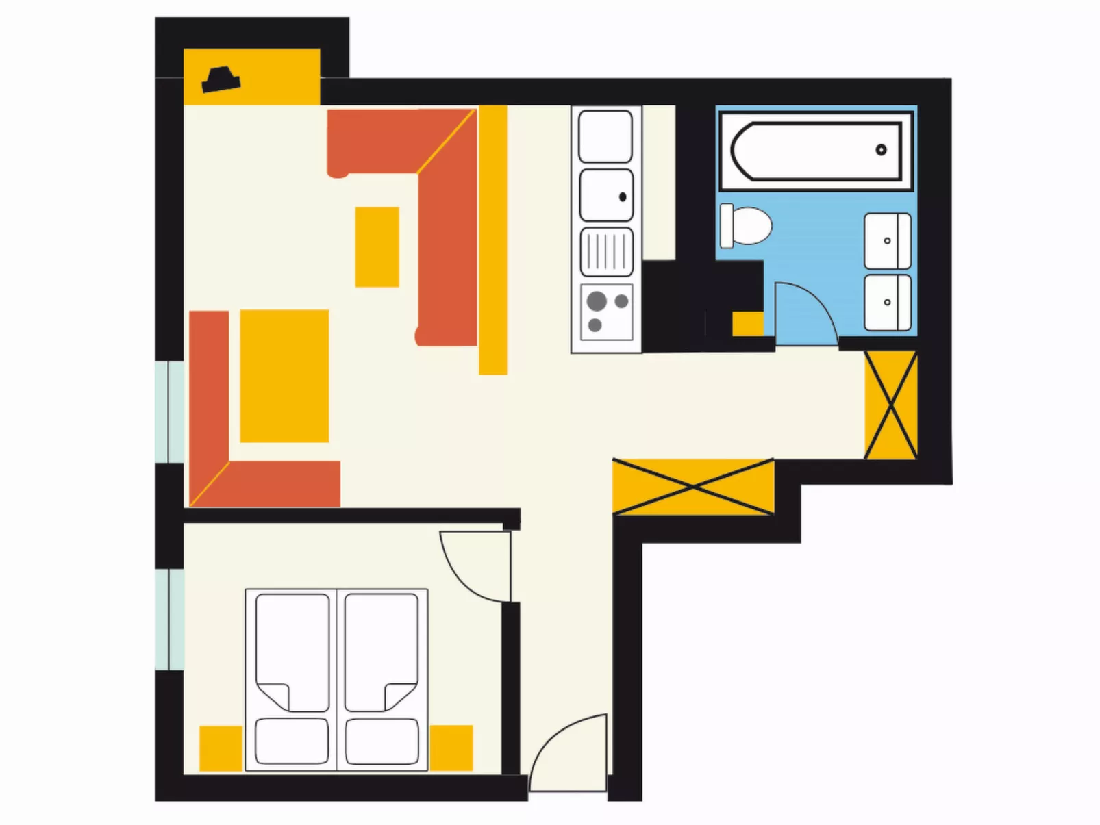 Atlantis Apartments-Inside