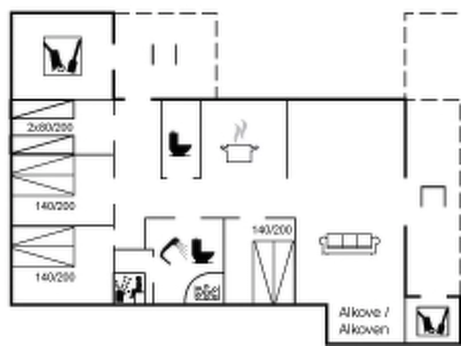 "Alvi" - 400m to the inlet-Inside