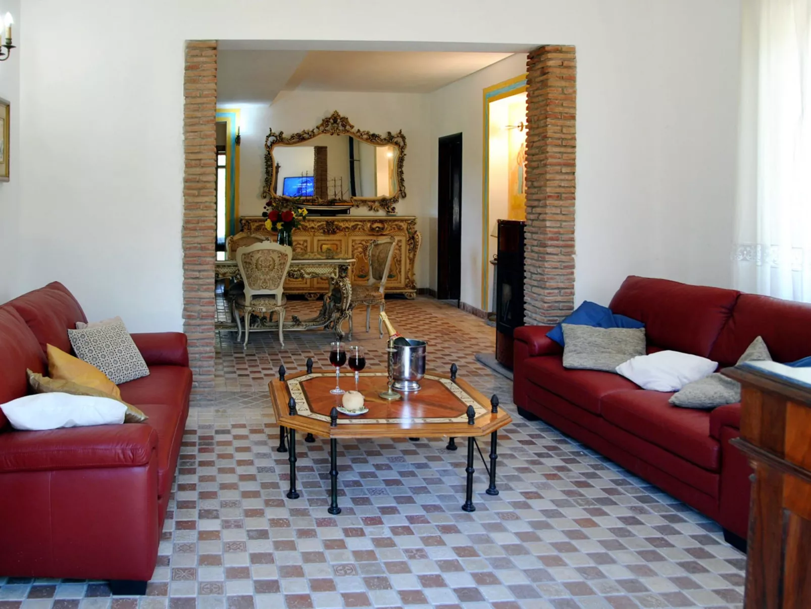 Villa Meridiana-Dedans