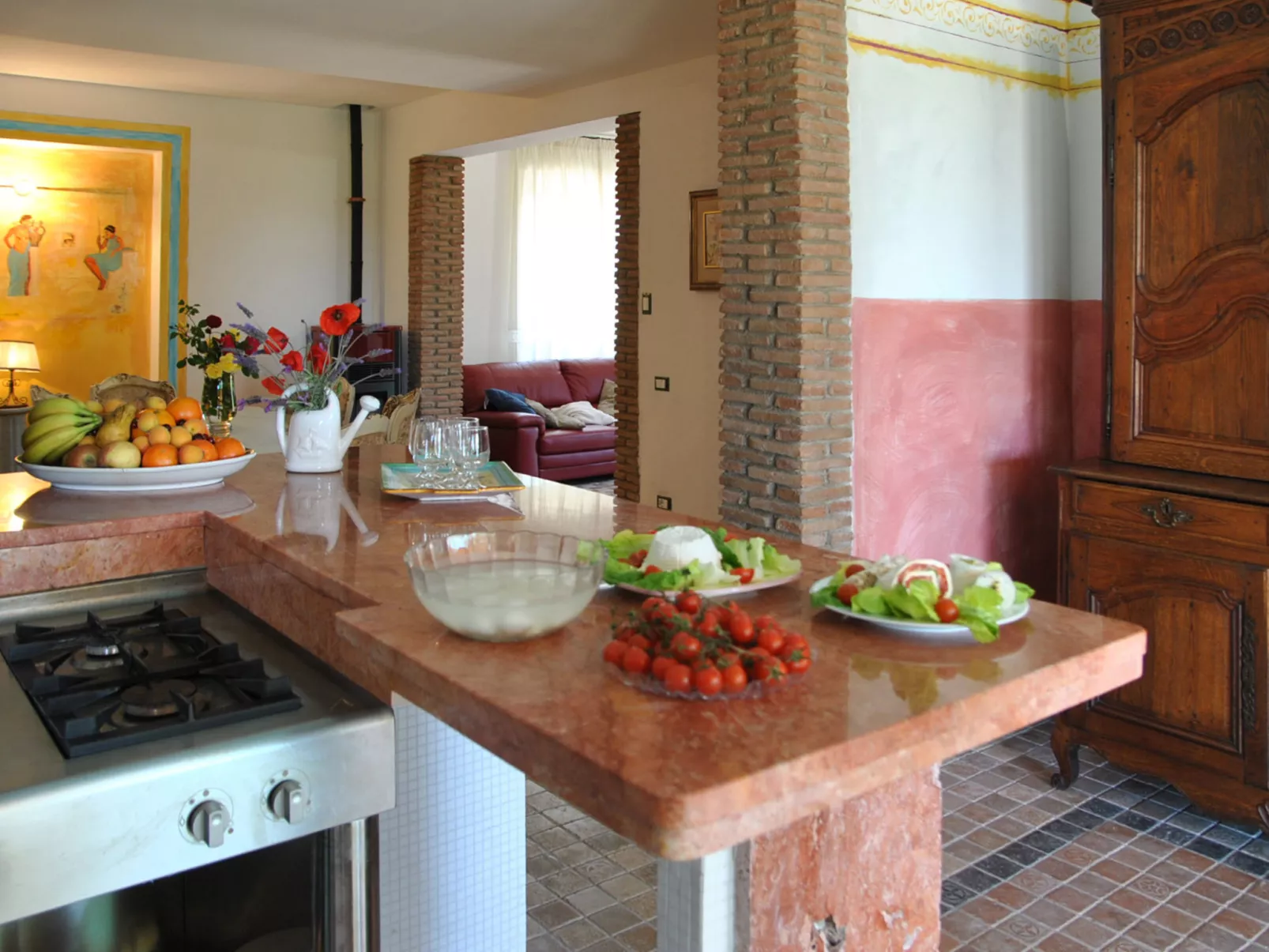 Villa Meridiana-Dedans