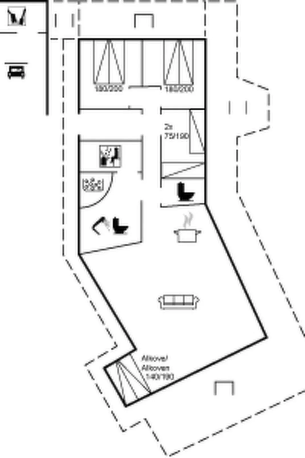 "Hjalmar" - 400m from the sea-Inside