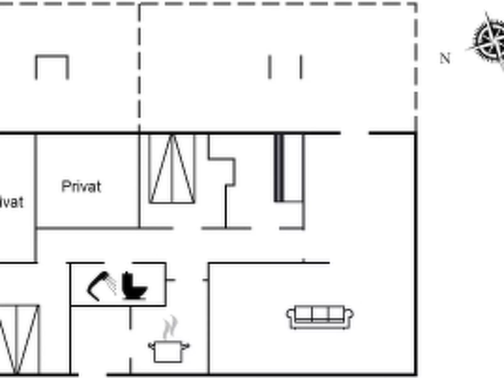 "Gritt" - 800m from the sea-Inside