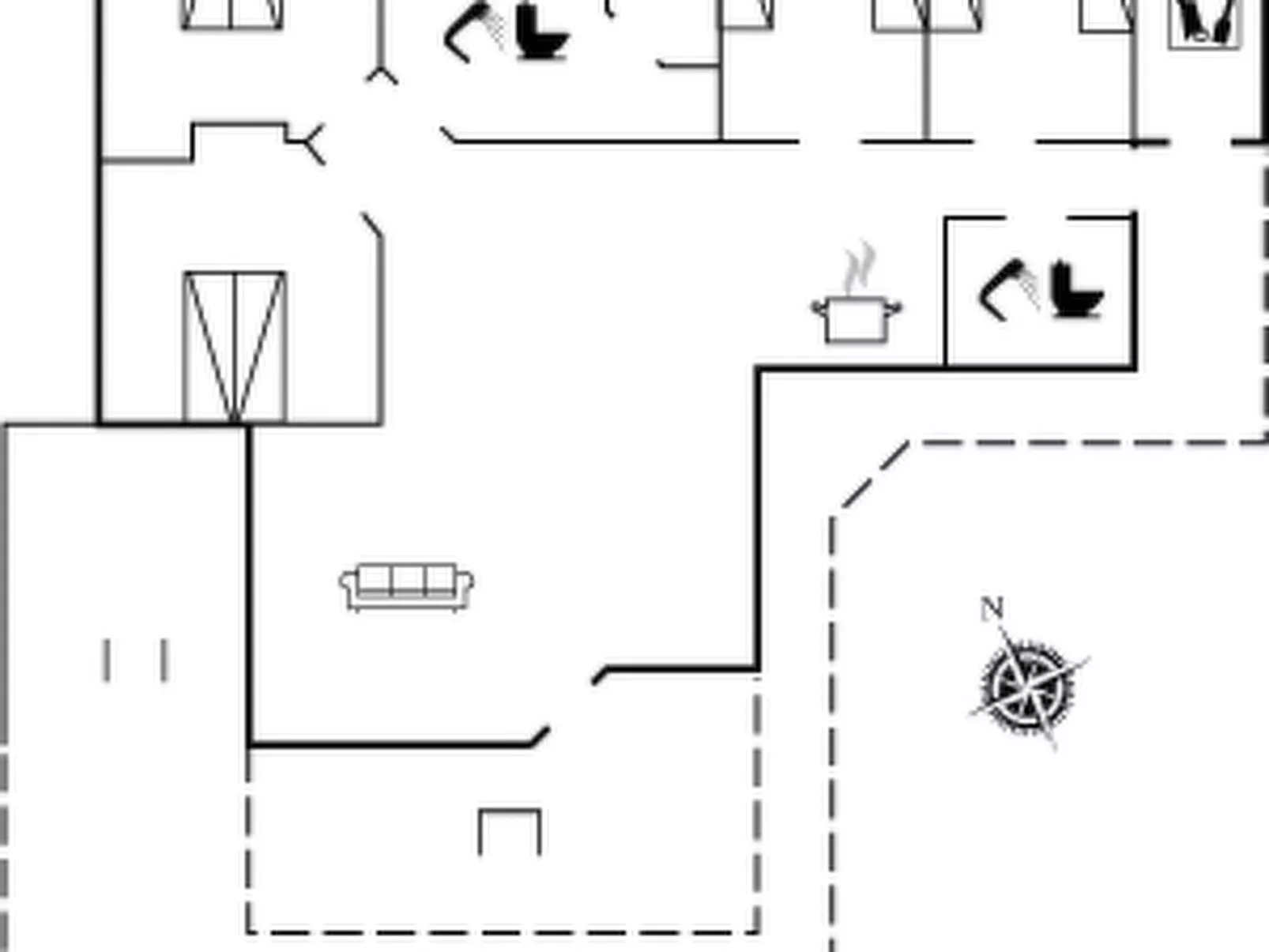 "Agved" - 1.5km from the sea-Inside