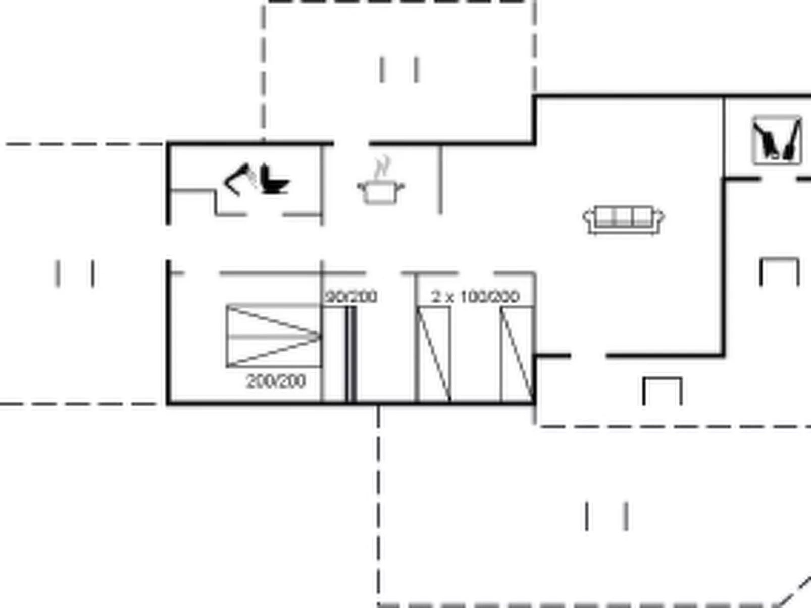 "Hrefna" - 350m from the sea-Inside