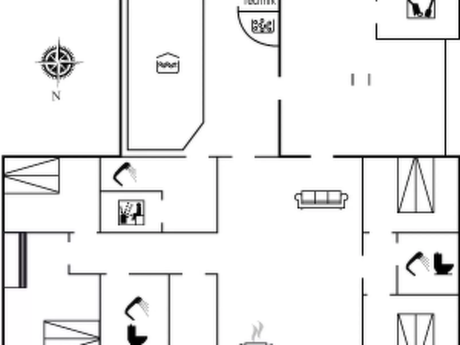 "Thana" - 1.4km from the sea-Inside