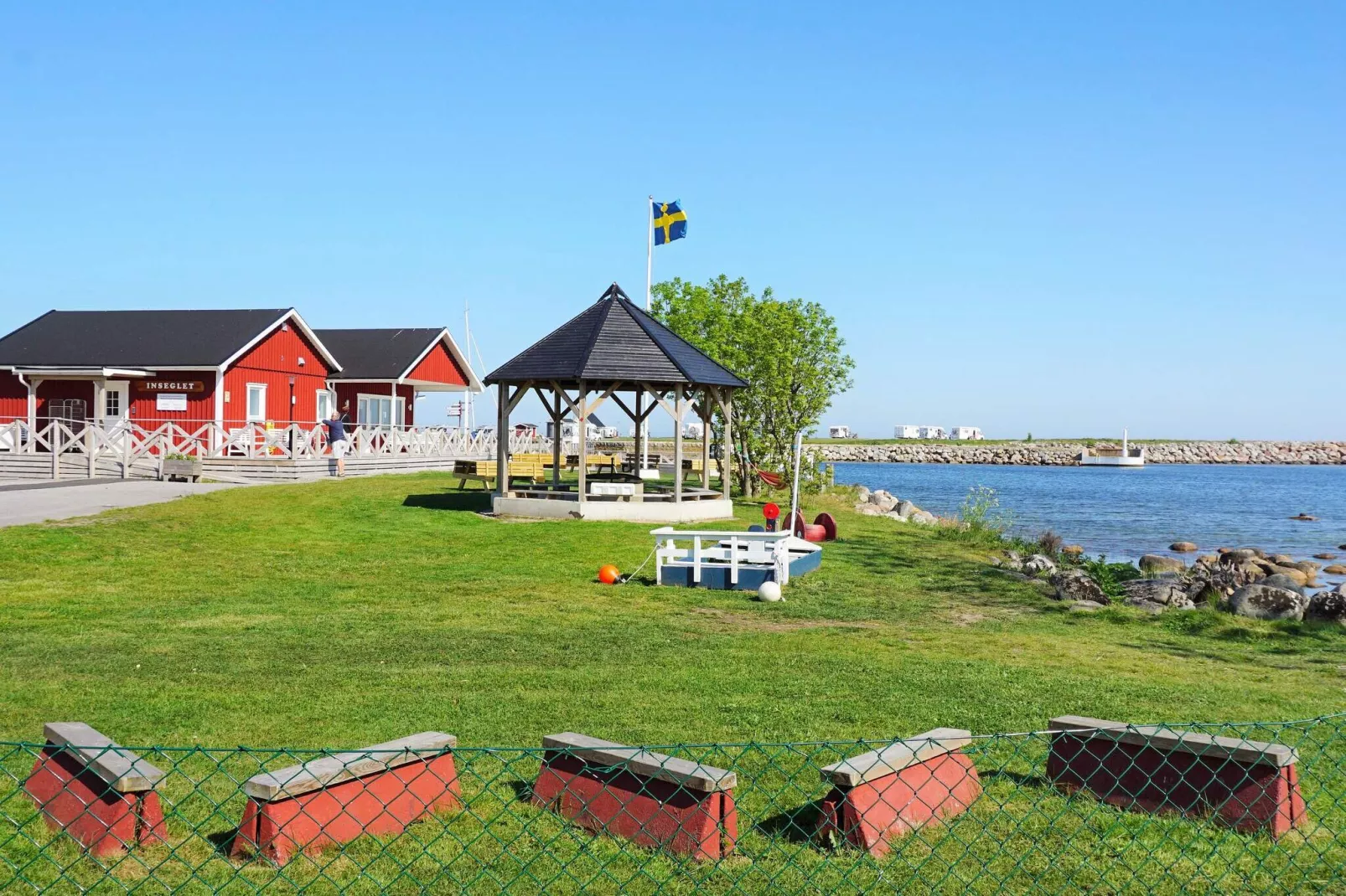5 person holiday home in SÖLVESBORG-By Traum-Outdoor