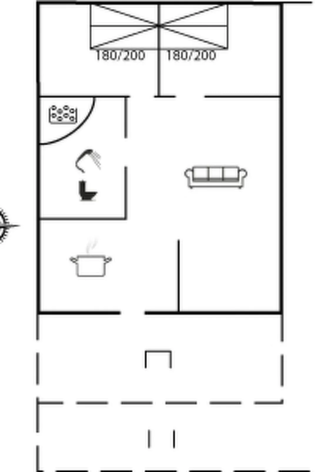 "Lewe" - 150m from the sea-Inside