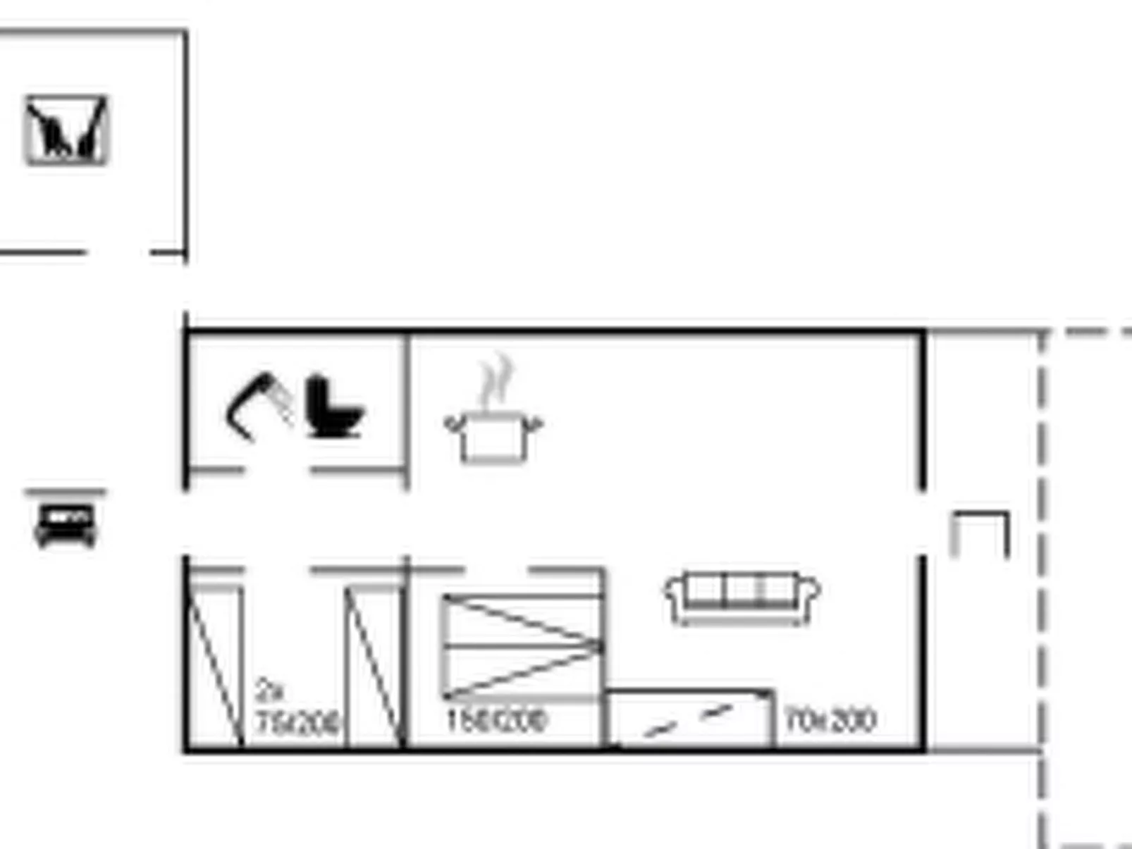 "Cordeline" - 325m from the sea-Inside