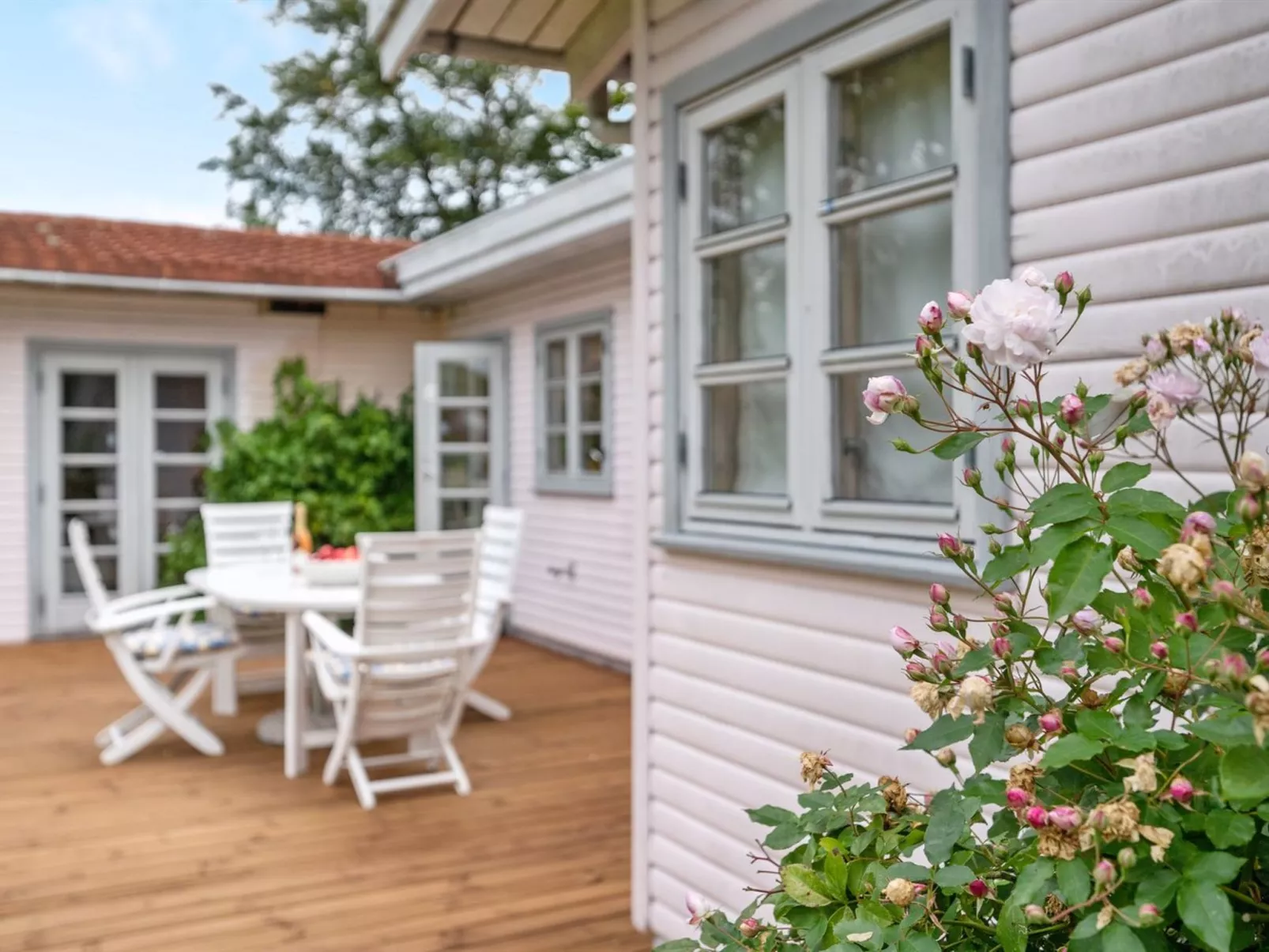 "Åsemarie" - 600m from the sea-Draußen