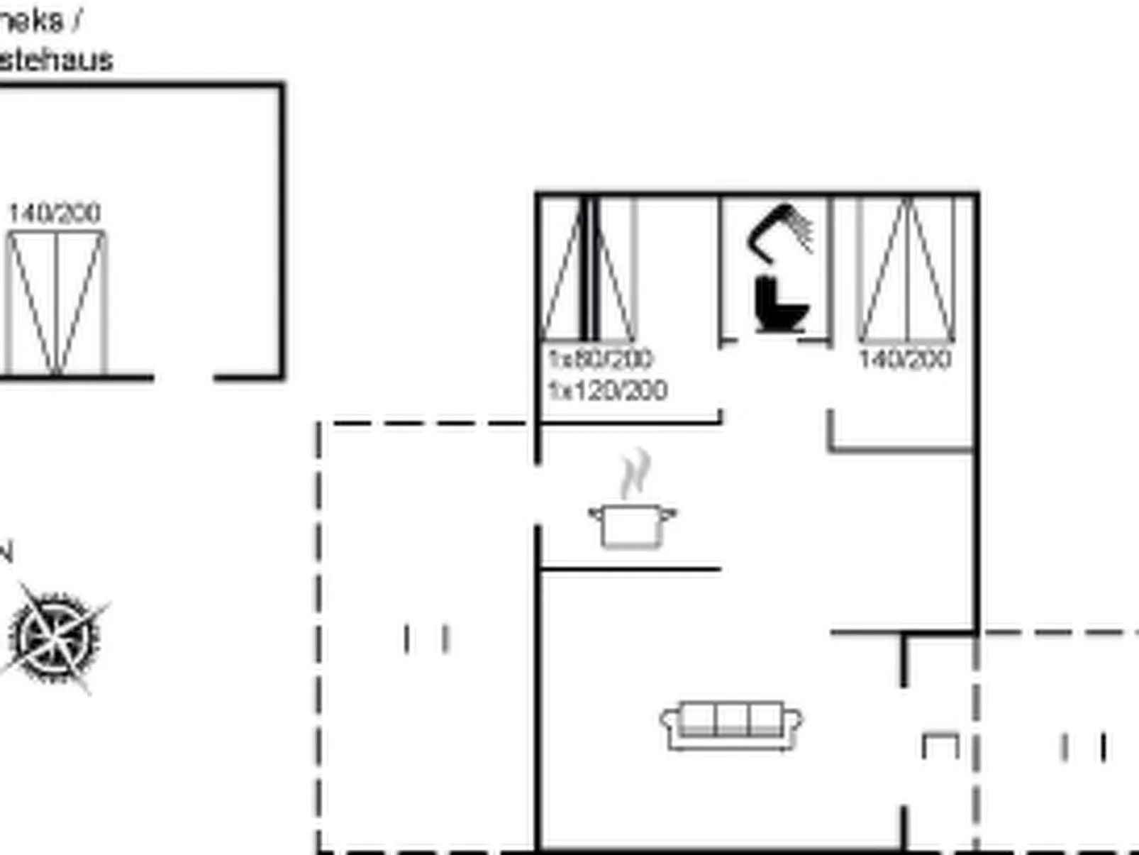 "Mato" - 100m from the sea-Inside