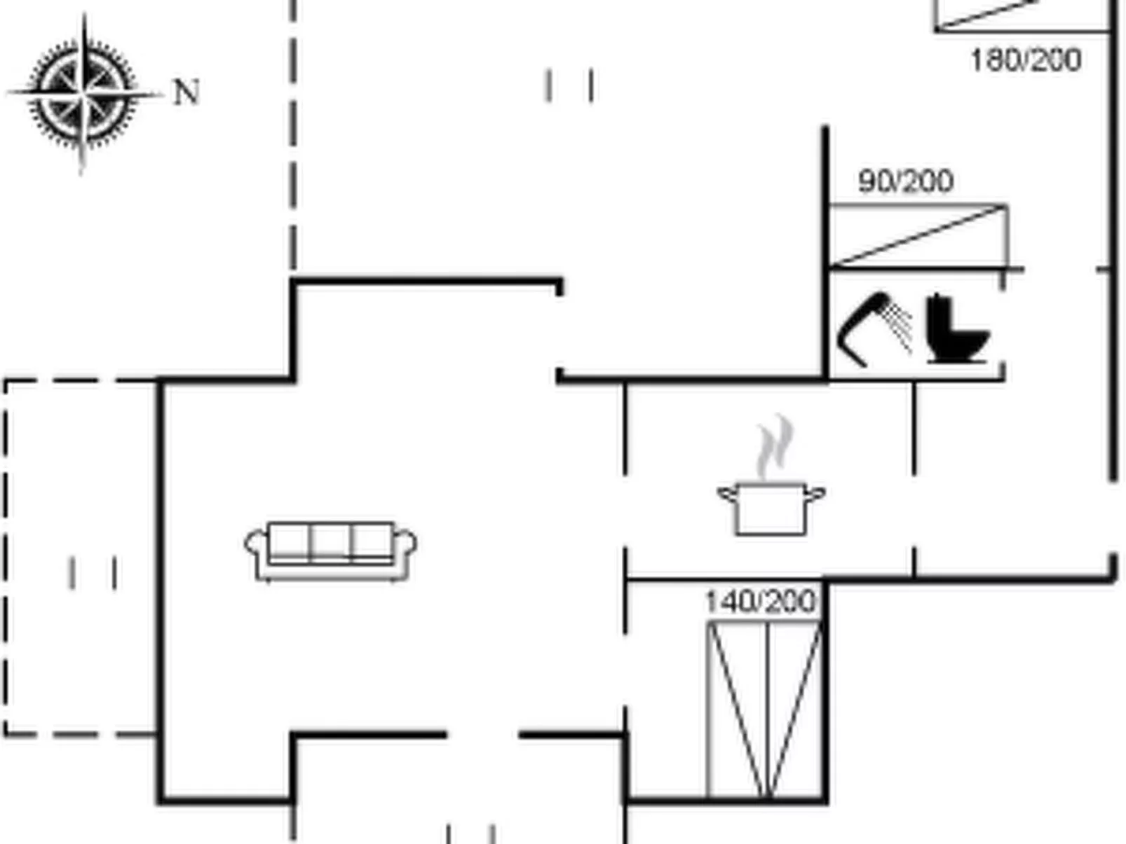 "Winald" - 500m from the sea-Inside
